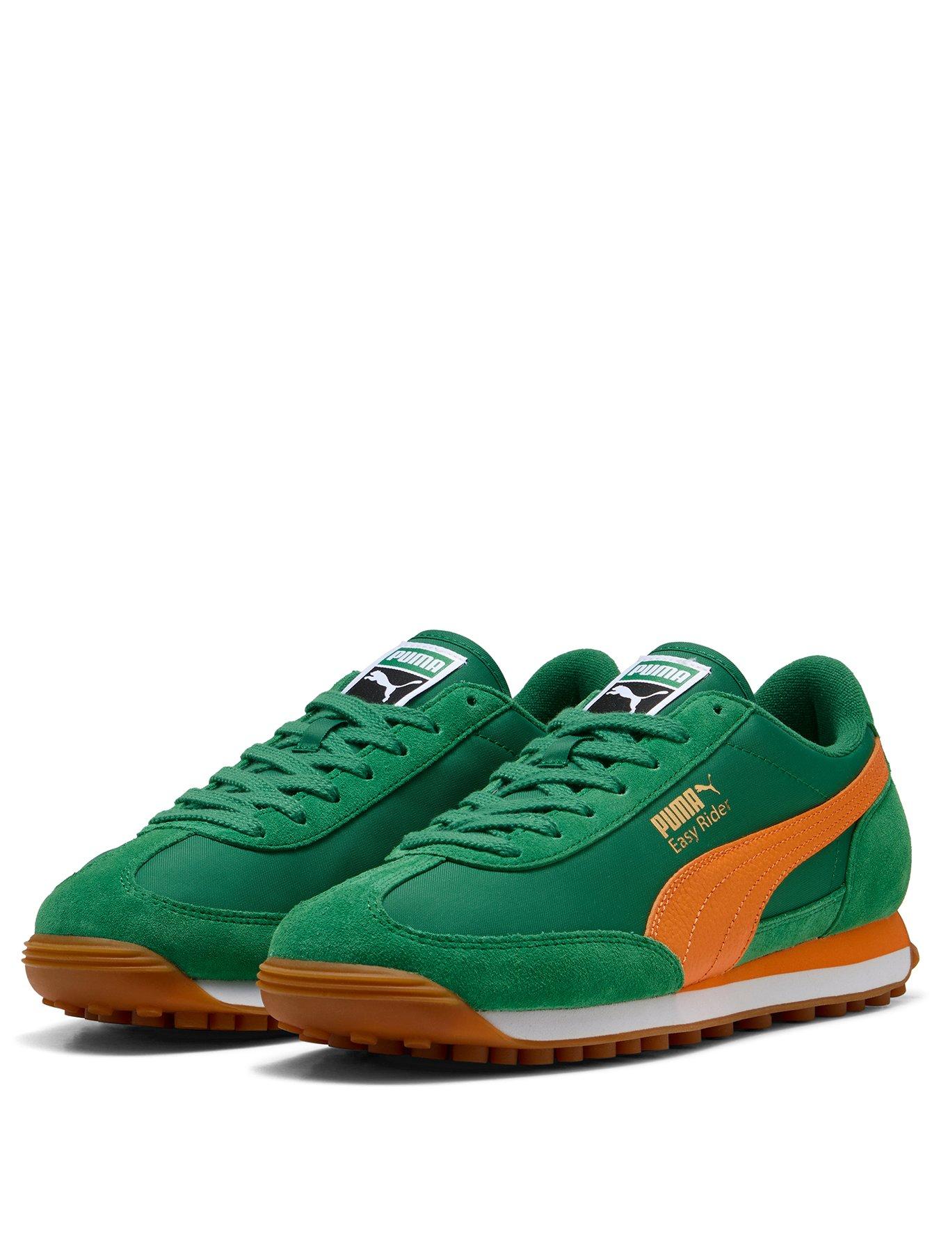 puma-mens-easy-rider-vintage--green-archive-green-rickie-orangestillFront