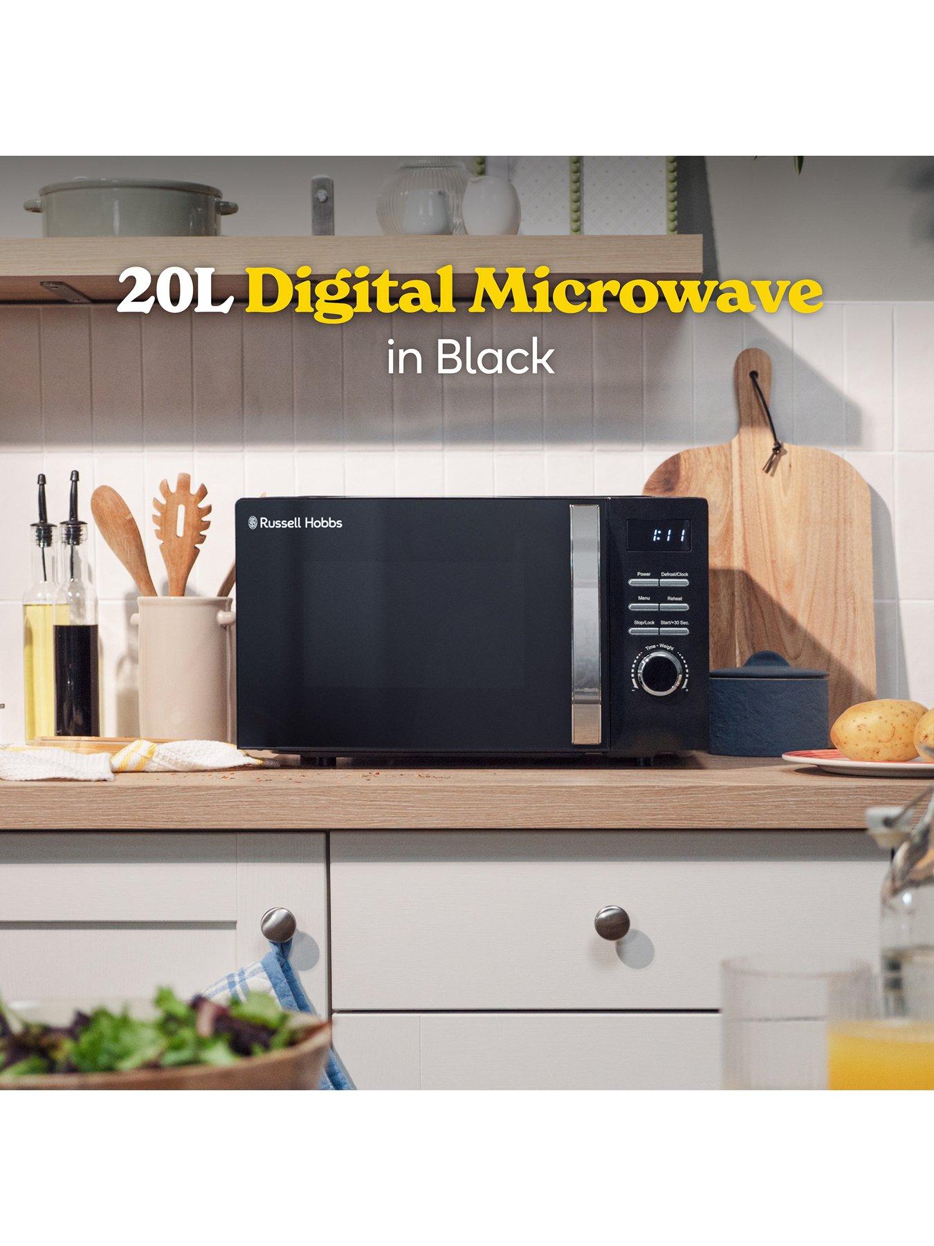 Image 4 of 7 of Russell Hobbs Russell Hobbs 20 Litre Digital Microwave- Black