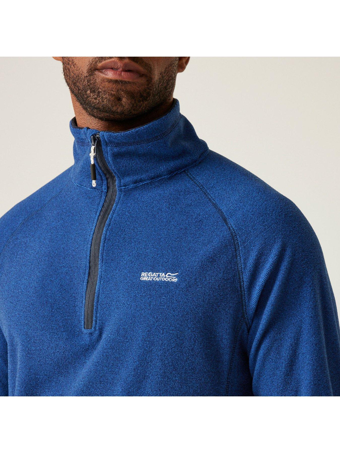 regatta-mens-montes-half-zip-fleece-blueoutfit