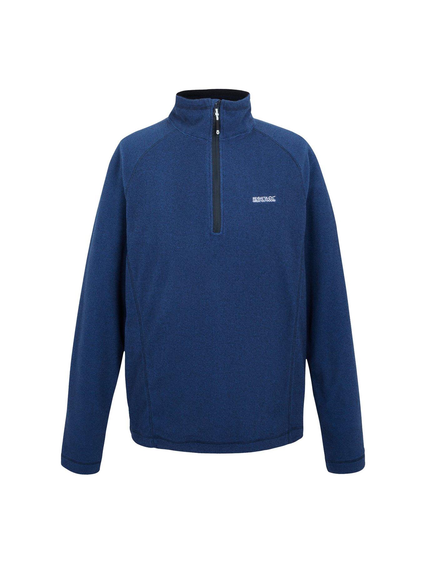 regatta-mens-montes-half-zip-fleece-bluedetail