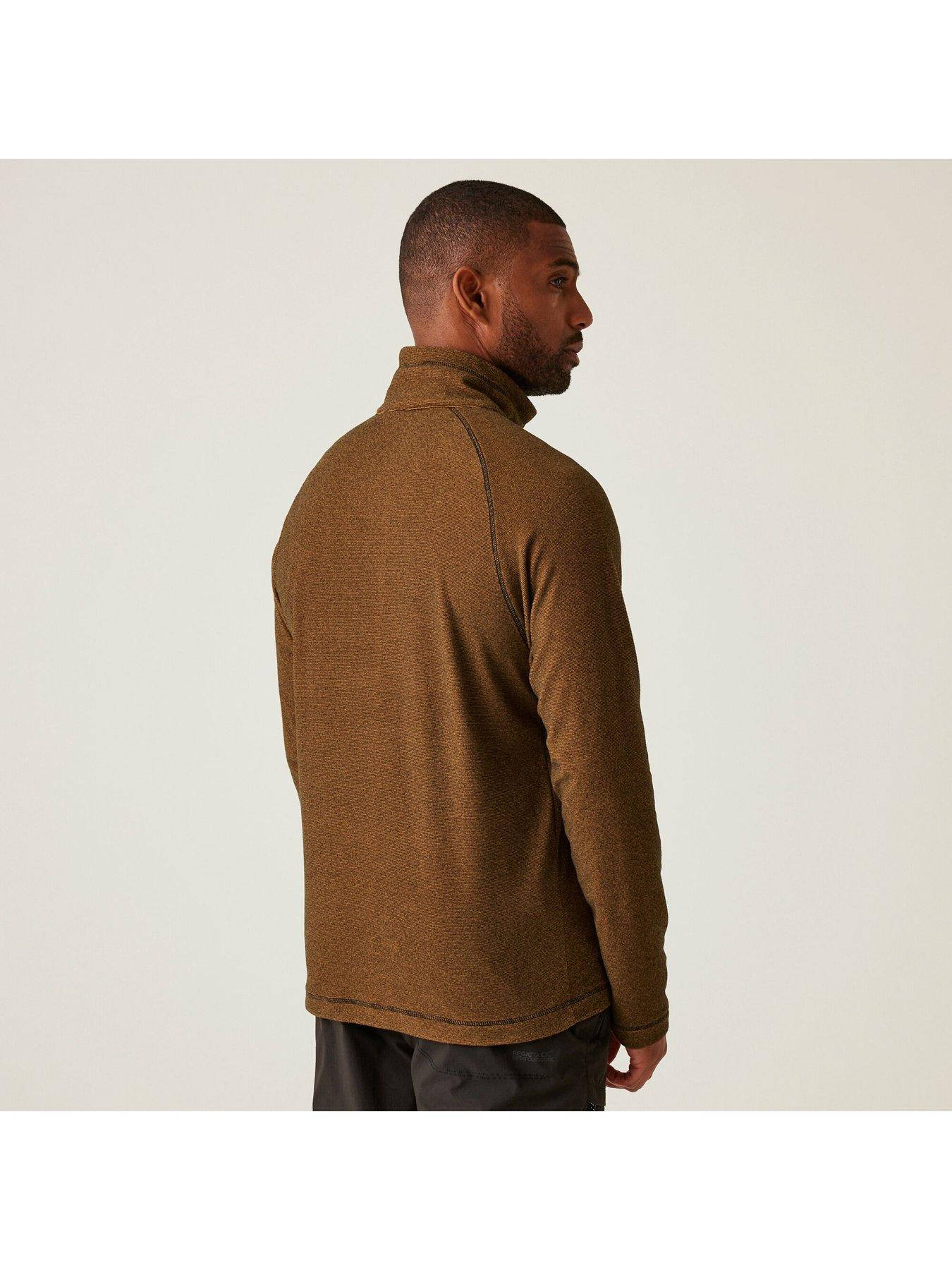 regatta-mens-montes-half-zip-fleece-orangestillFront