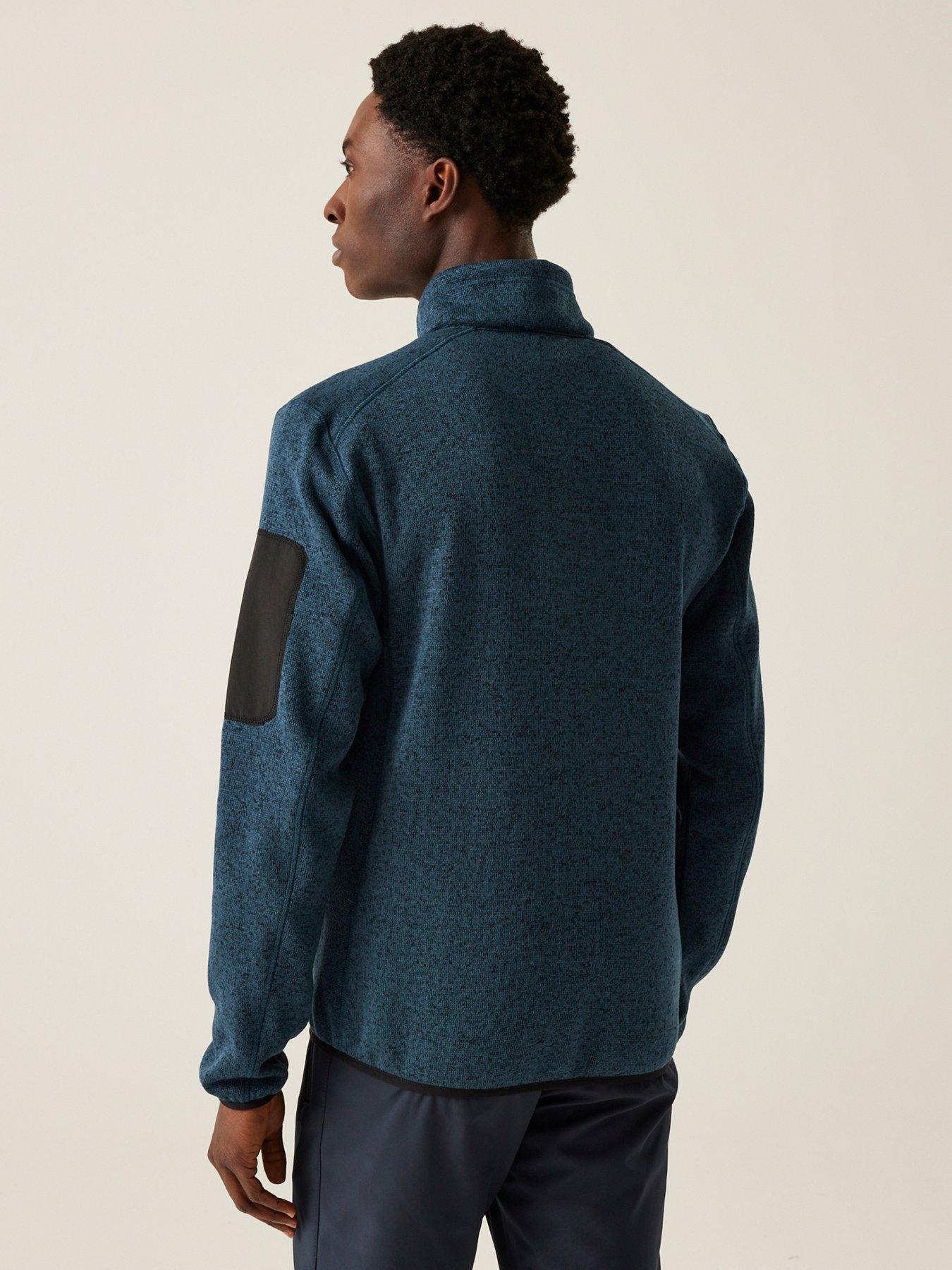Image 2 of 6 of Regatta Mens Newhill Full Zip Fleece - Navy
