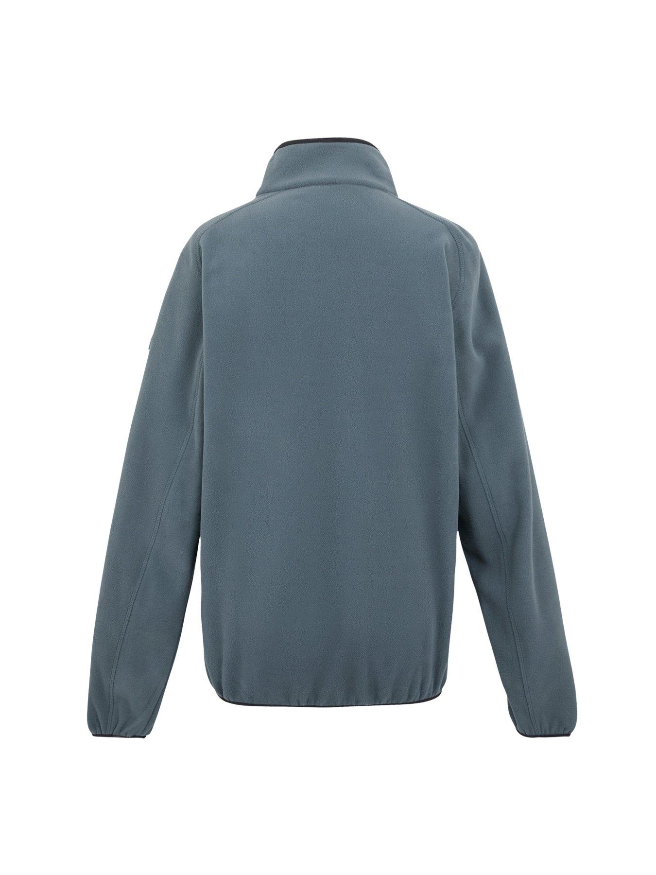 Image 6 of 6 of Regatta Mens Hadfield Full Zip Fleece- Grey
