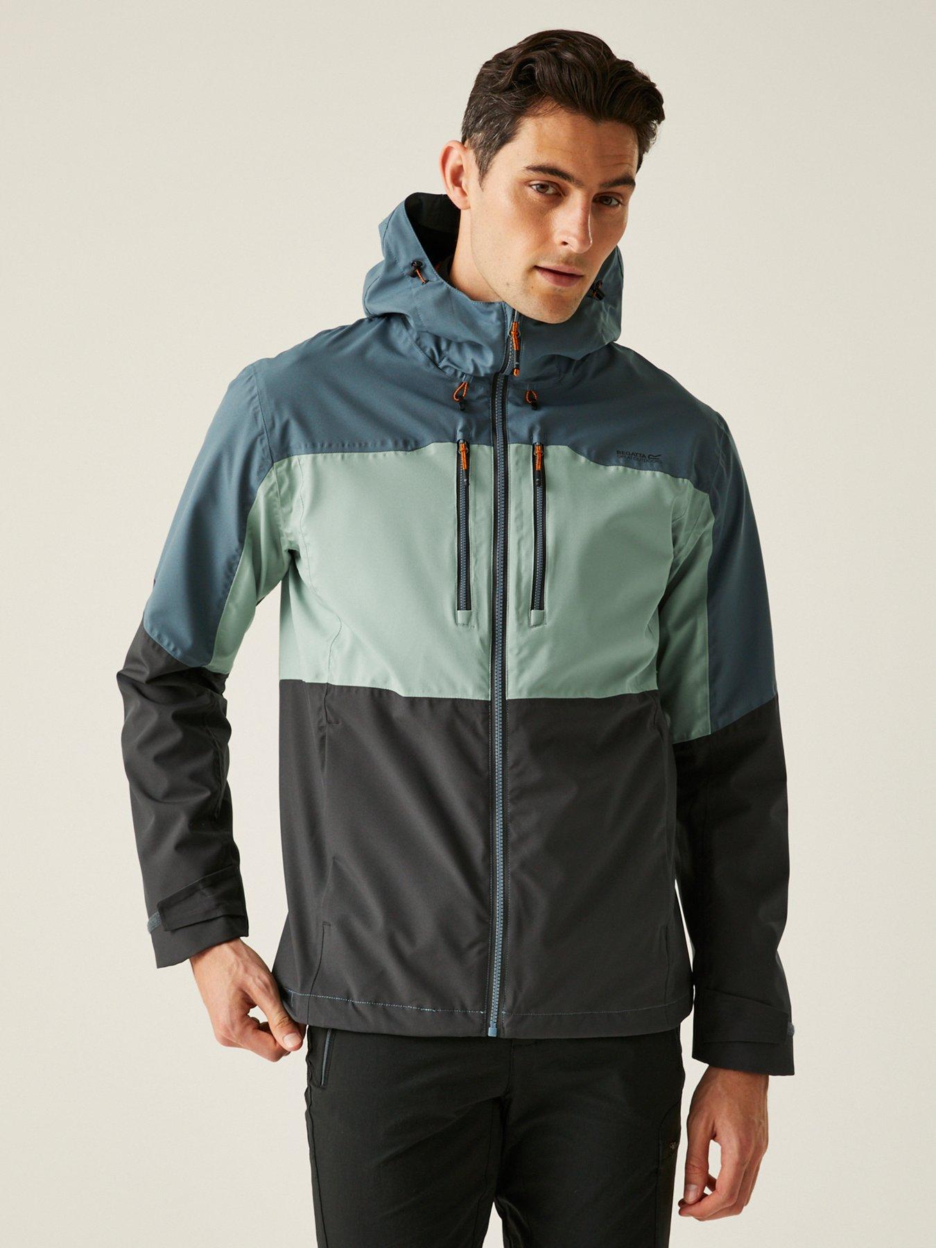 undefined Men's Maland II Waterproof Shell Jacket - Light Grey