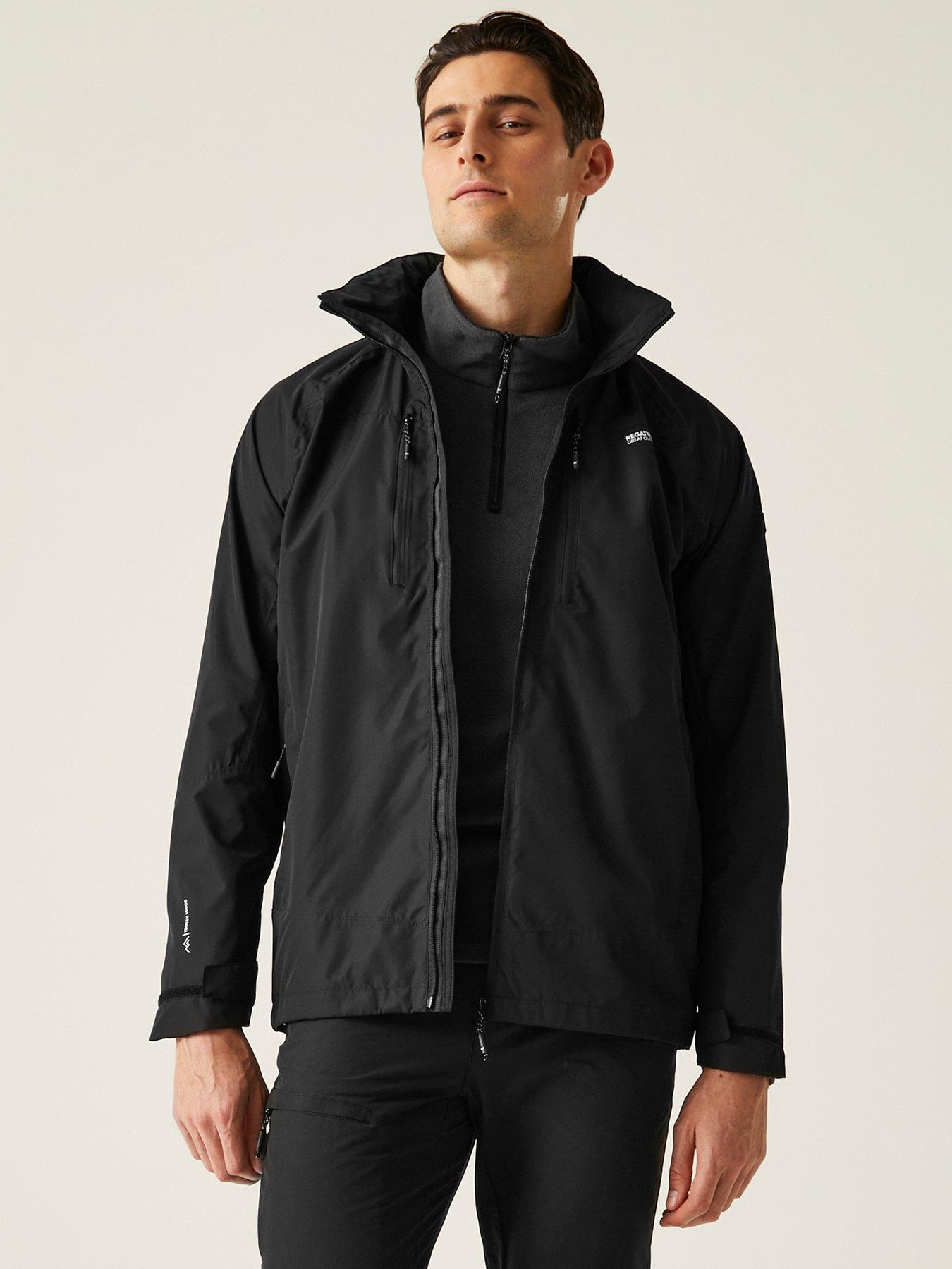 Regatta Men's Calderdalevi Waterproof Shell Jacket - Blue/Black