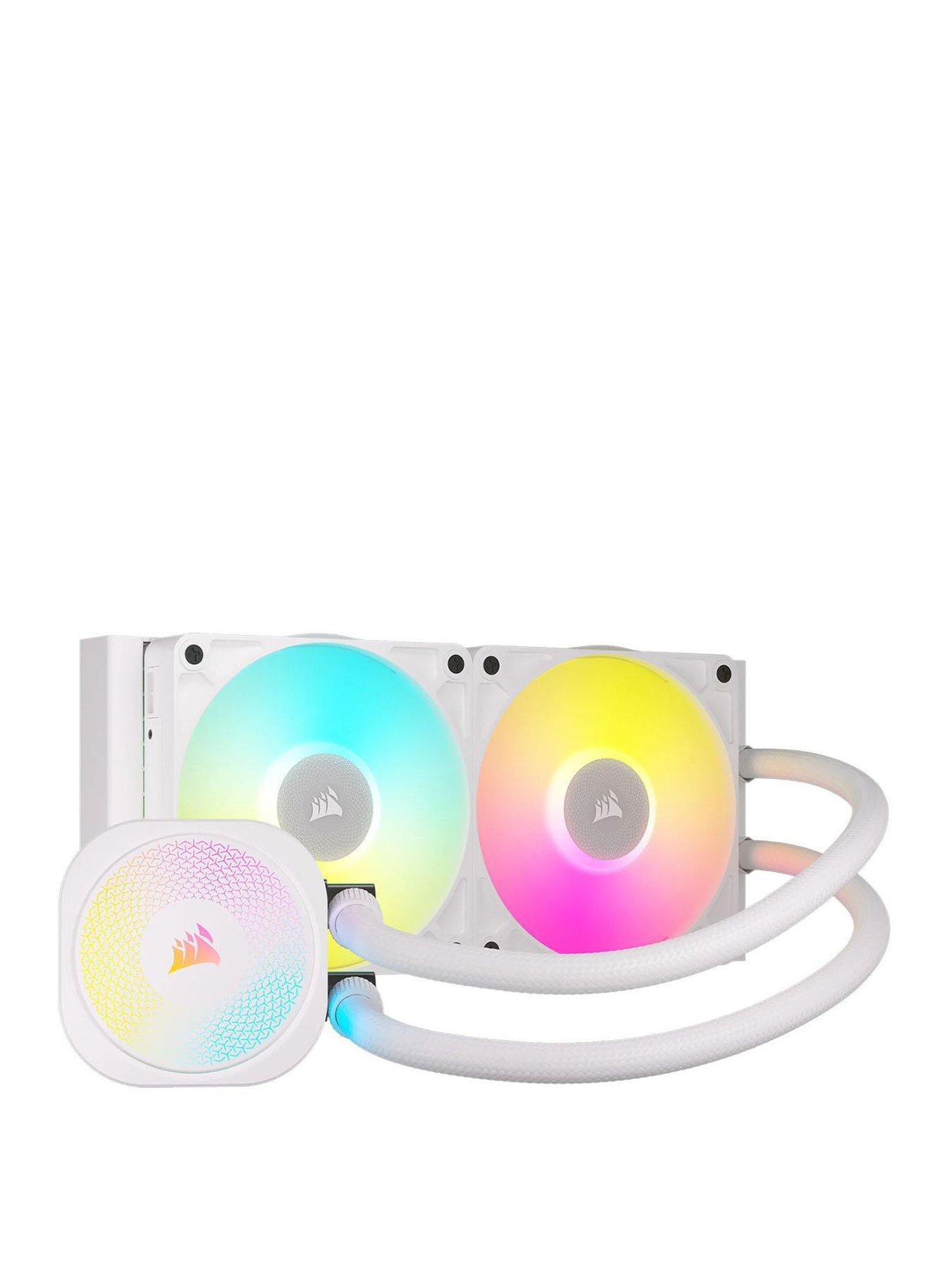Image 1 of 4 of CORSAIR iCUE LINK TITAN 240 RX 240mm Radiator RGB AIO Liquid CPU Cooler