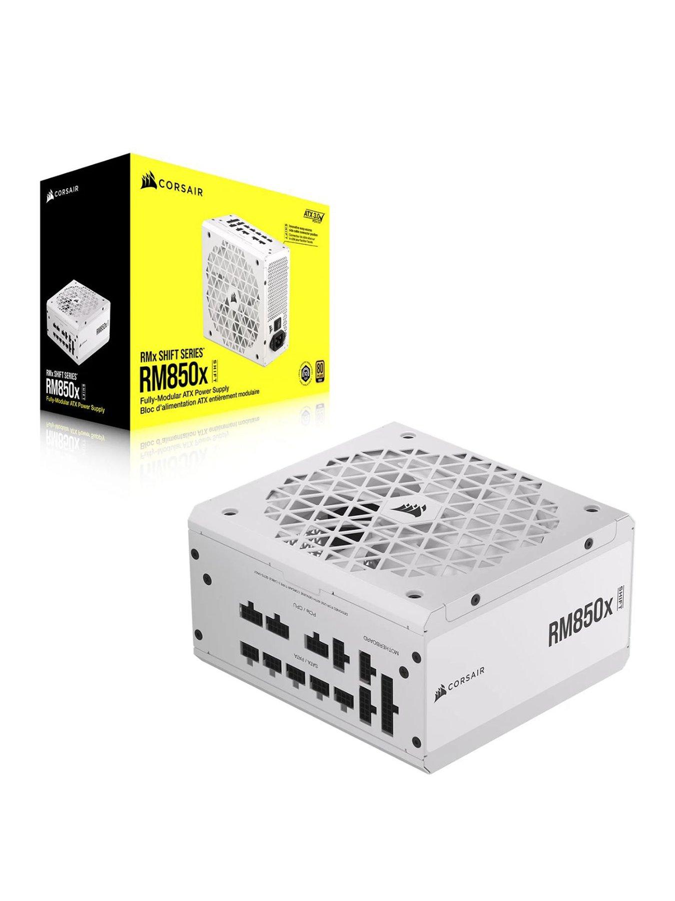 undefined RM850x Shift White 80 PLUS GOLD Certified Fully Modular 850 Watt Power Supply