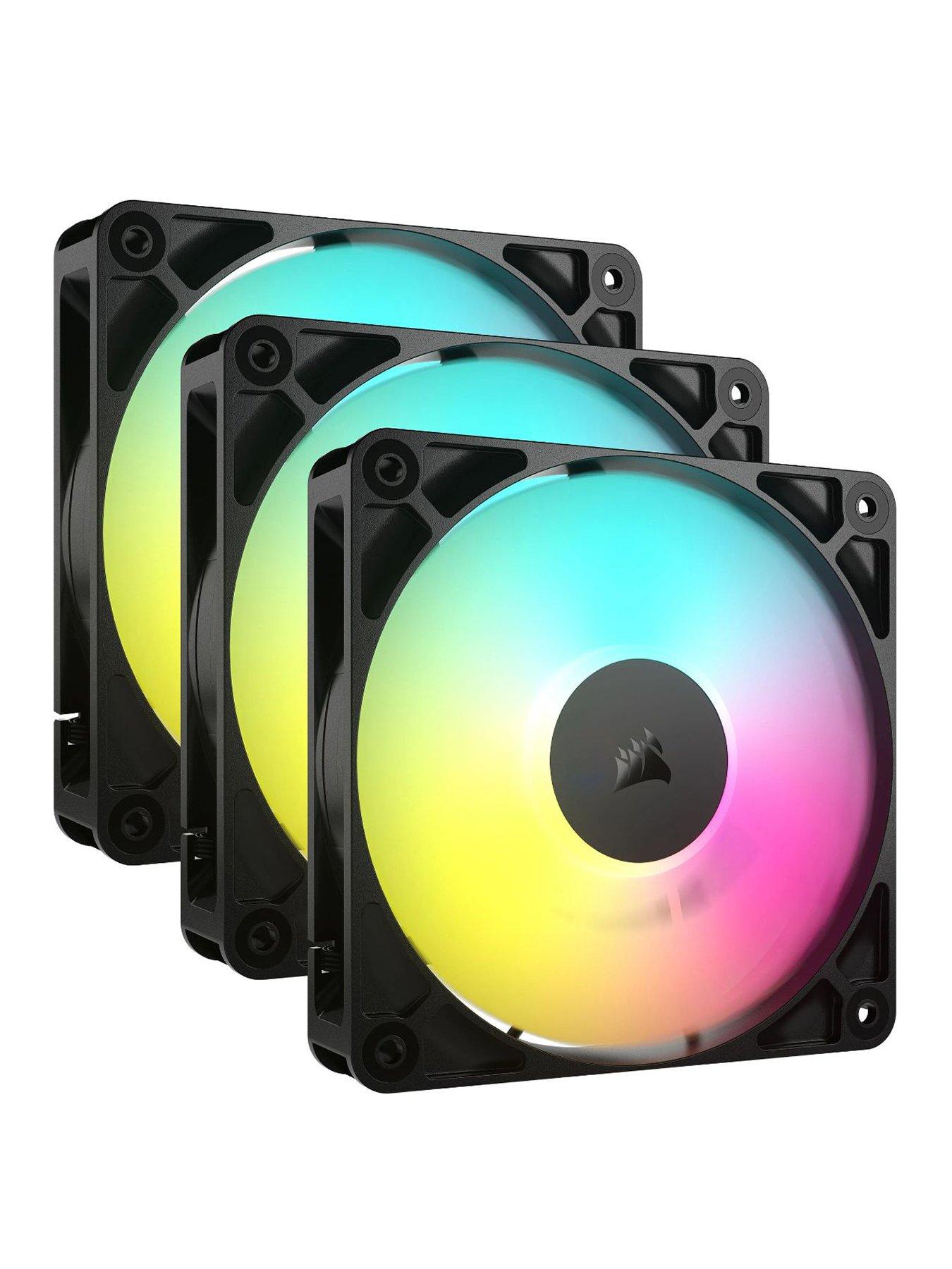 CORSAIR RS ARGB Series 120 120mm ARGB Fan - Triple Pack