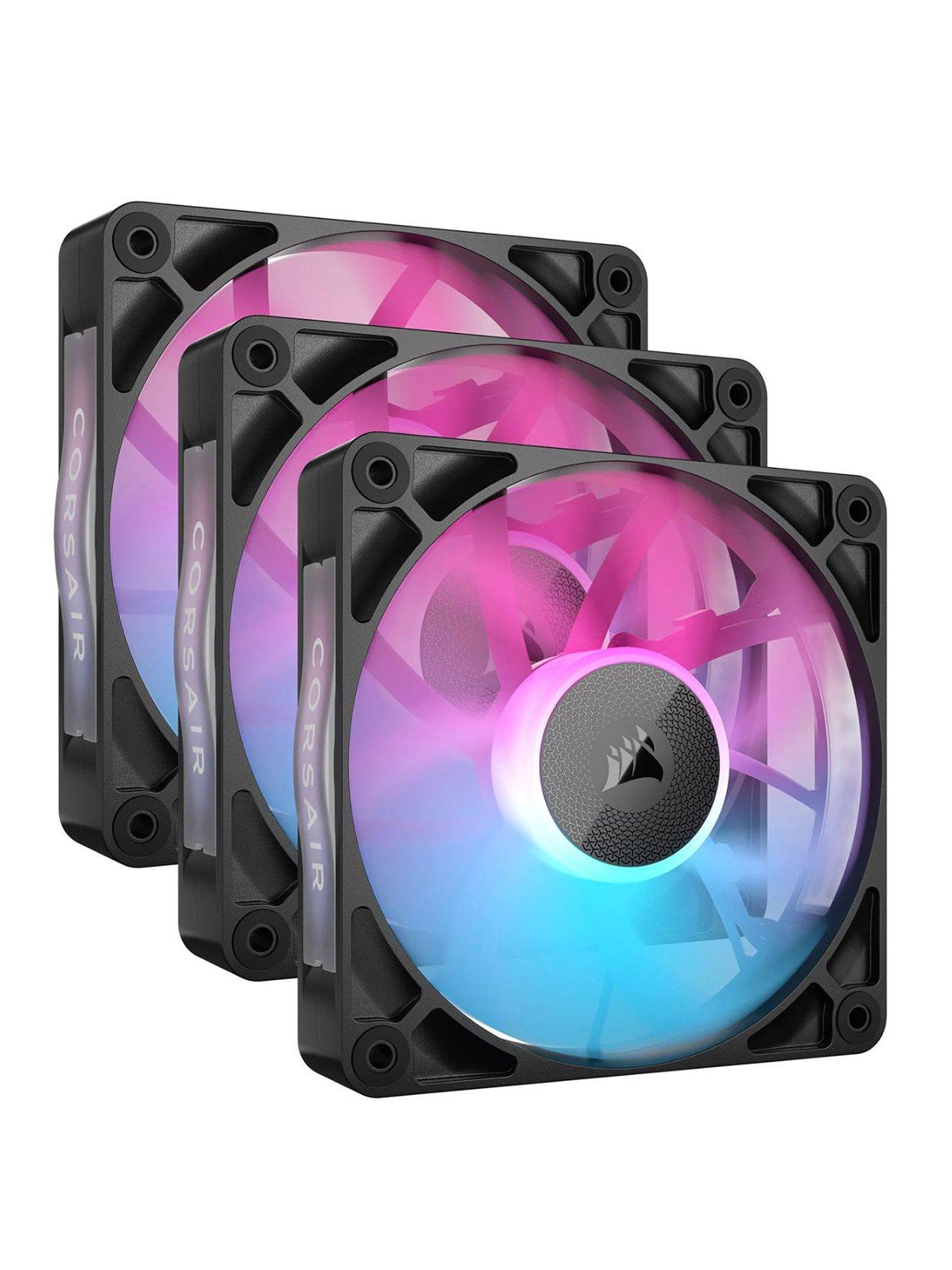 CORSAIR iCUE Link RX120 RGB 120mm PWM Fan - Triple Fan Kit
