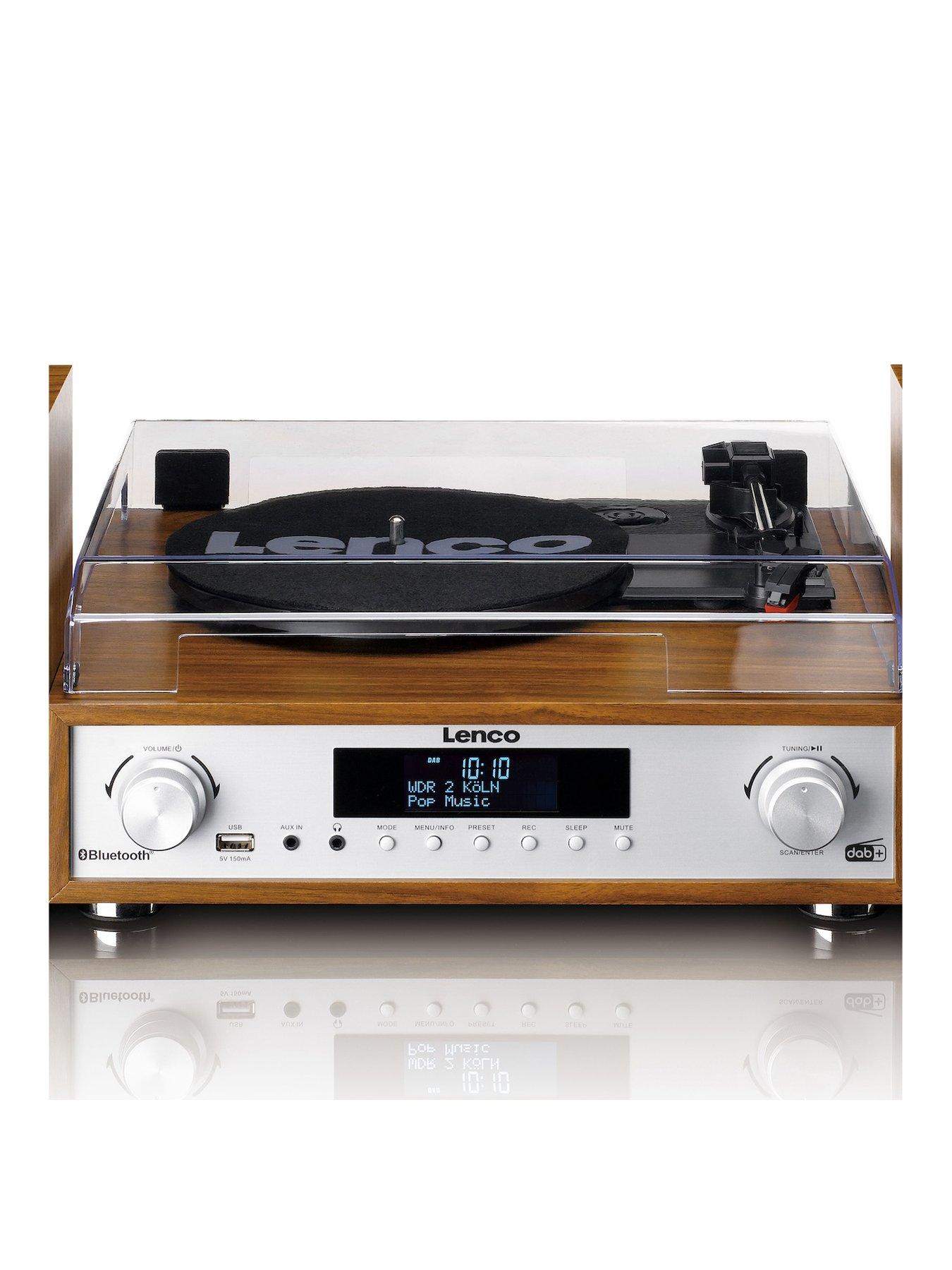 Image 3 of 7 of Lenco Lenco MC-160WD, Turntable with Bluetooth and Speakers, Wood