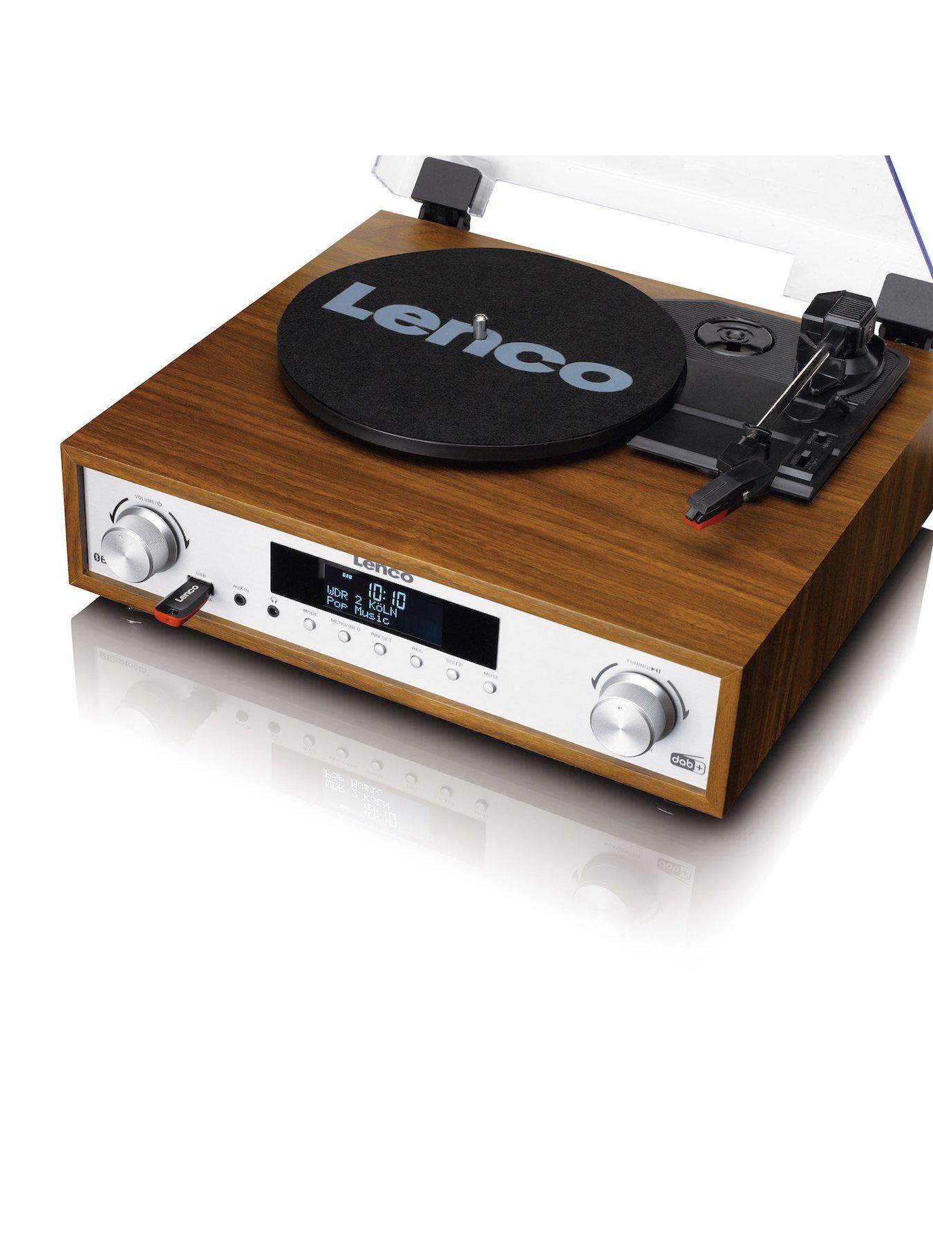 Image 6 of 7 of Lenco Lenco MC-160WD, Turntable with Bluetooth and Speakers, Wood