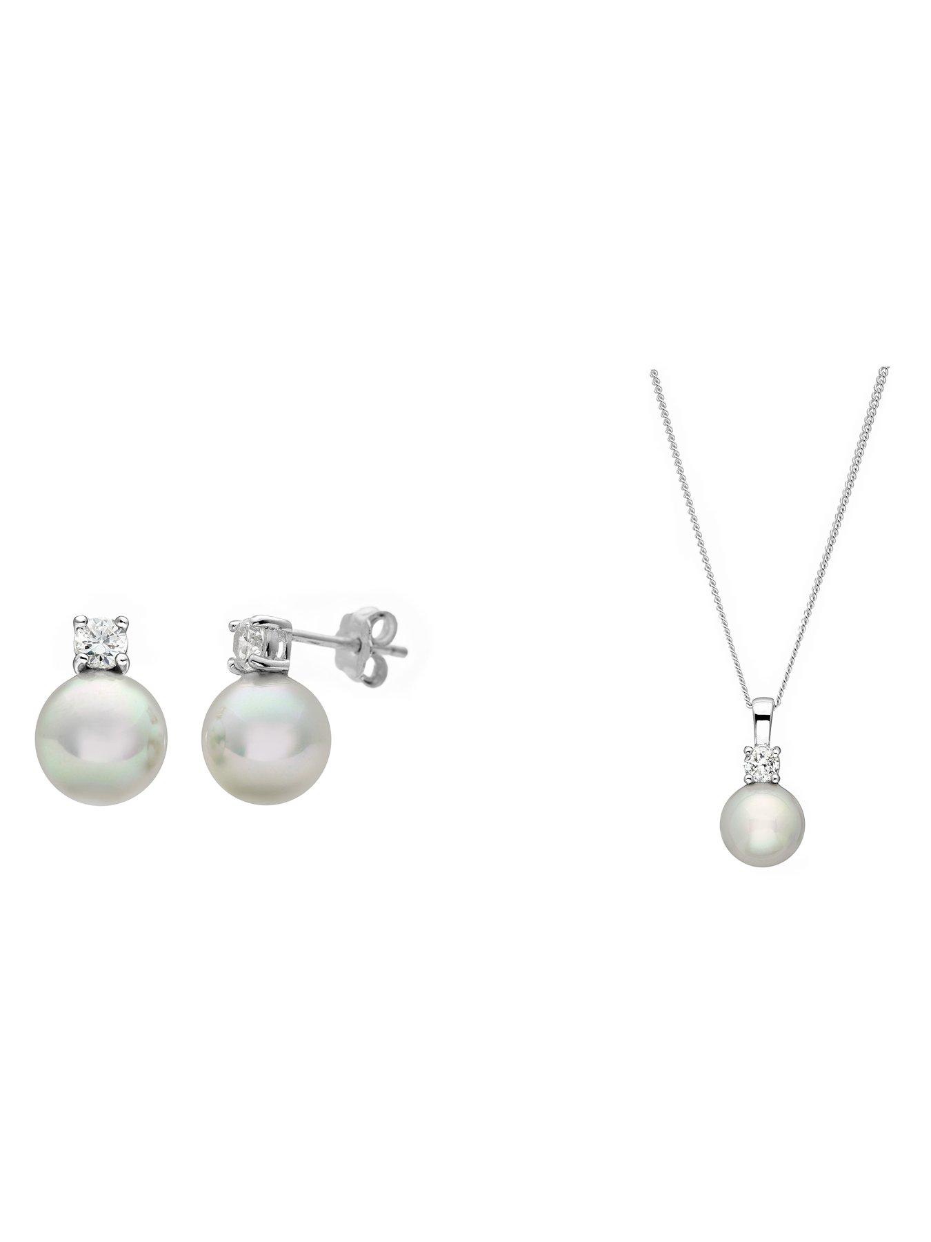 the-love-silver-collection-christmas-bauble-gift-sterling-silver-pearl-cubic-zirconia-pendant-and-earring-setback