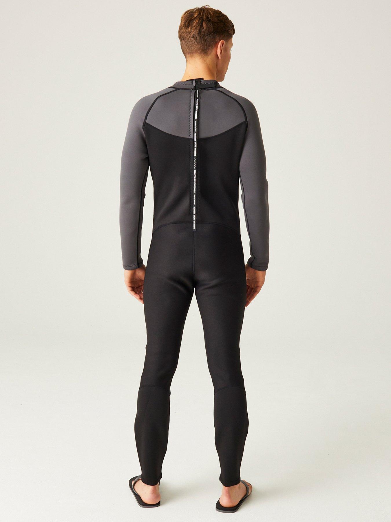 Image 2 of 6 of Regatta Mens Full Wetsuit -black