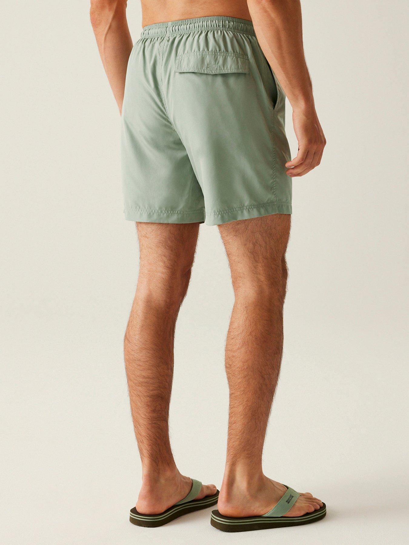 Image 2 of 6 of Regatta Mens Mackley Swimming Shorts - Green