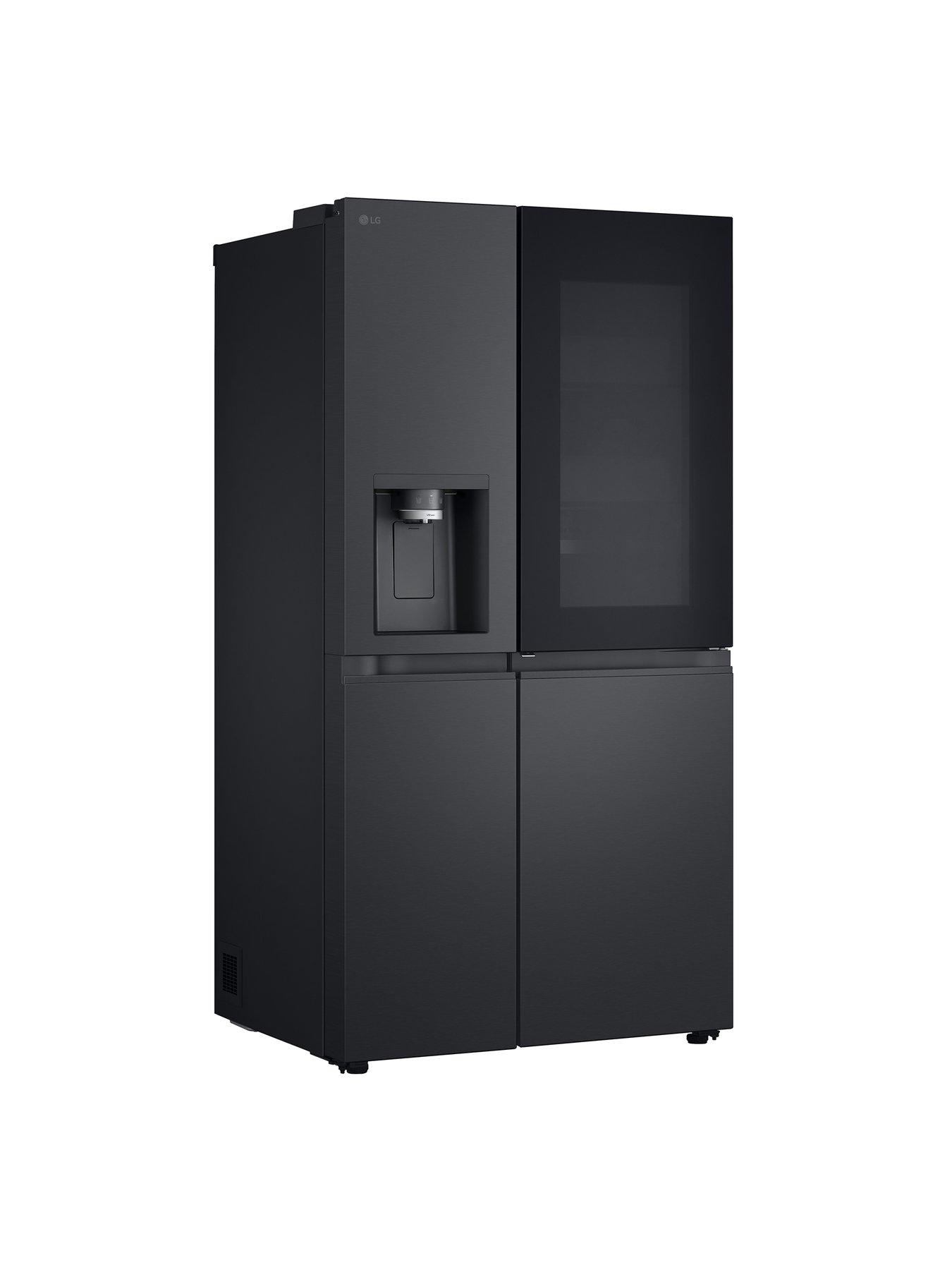 lg-lg-gsxe90evad-628l-smart-inverter-american-style-fridge-freezer-essence-black-steelstillFront