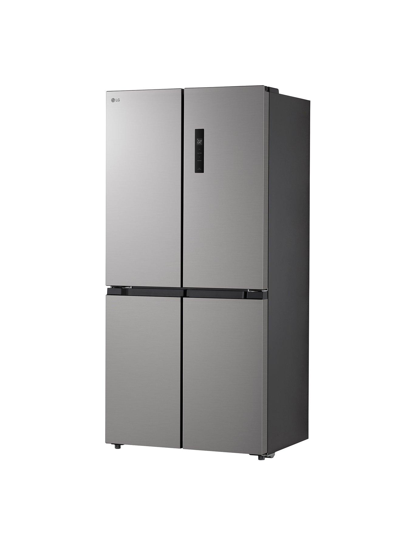 lg-lg-gmm41msbem-482l-inverter-compressor-mutli-door-fridge-freezer-silverstillFront