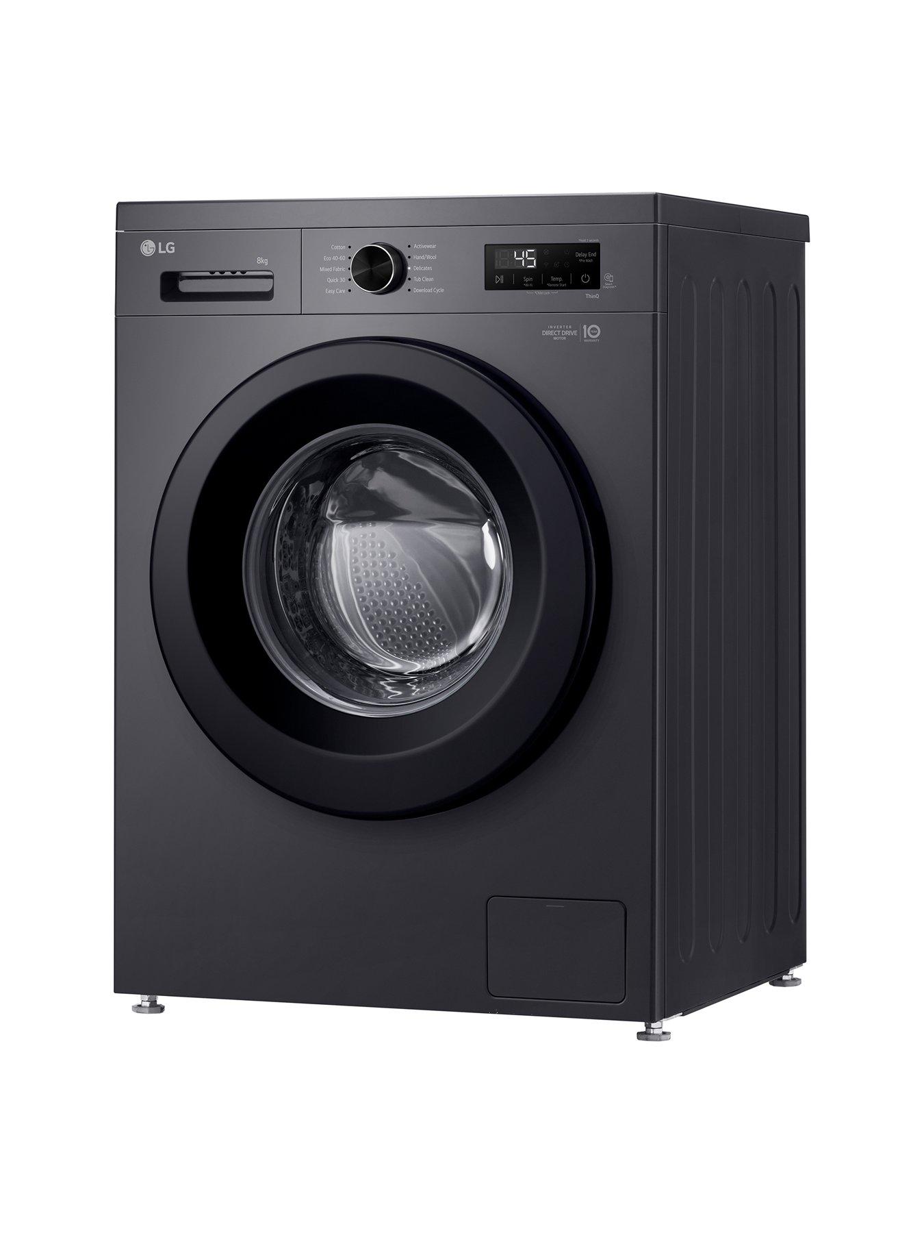 lg-lg-f4x1008nmk-8kg-1400-washing-machine-slate-greystillFront