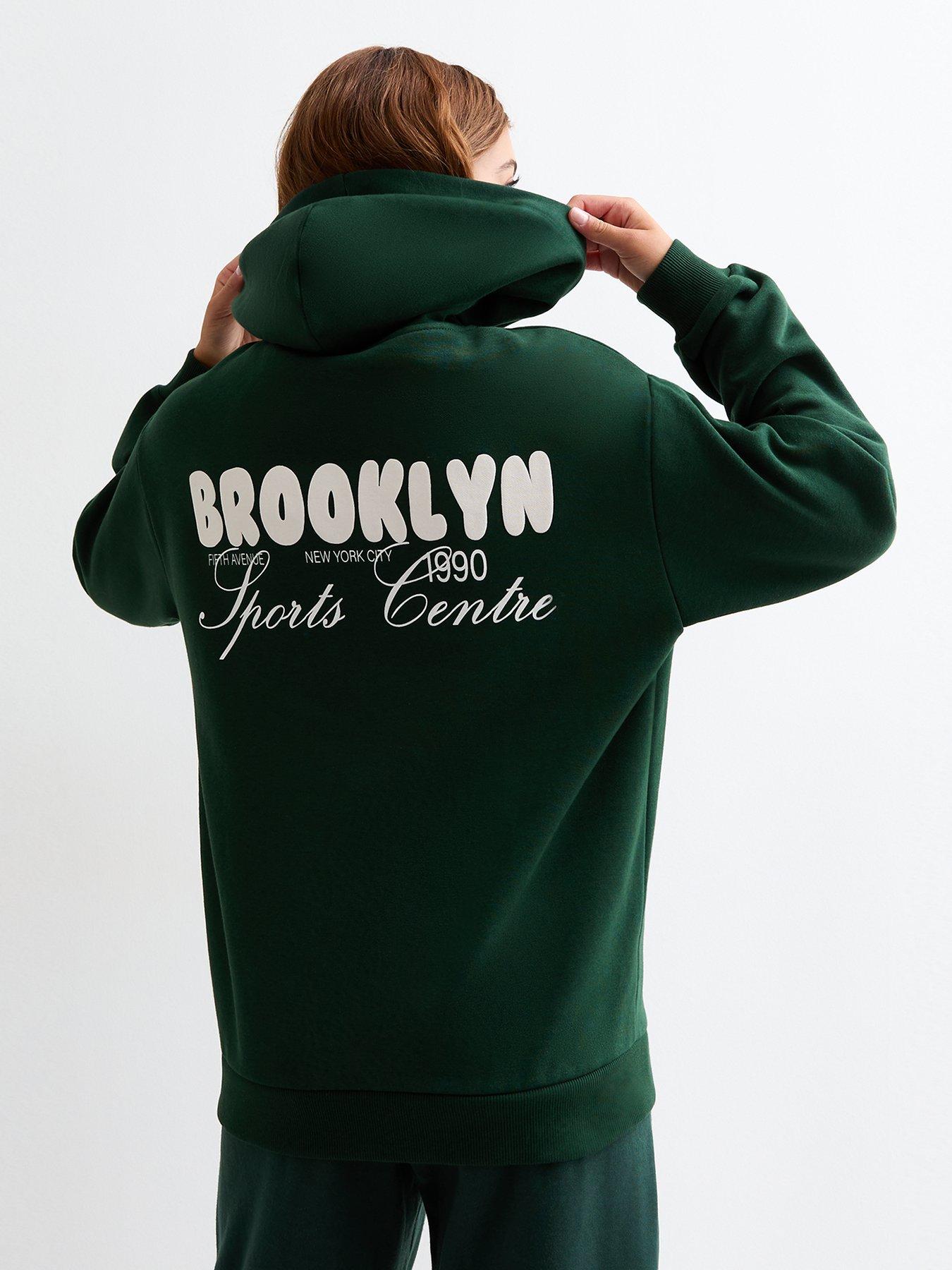 new-look-915-girls-brooklyn-slogan-jersey-hoodie-greenback