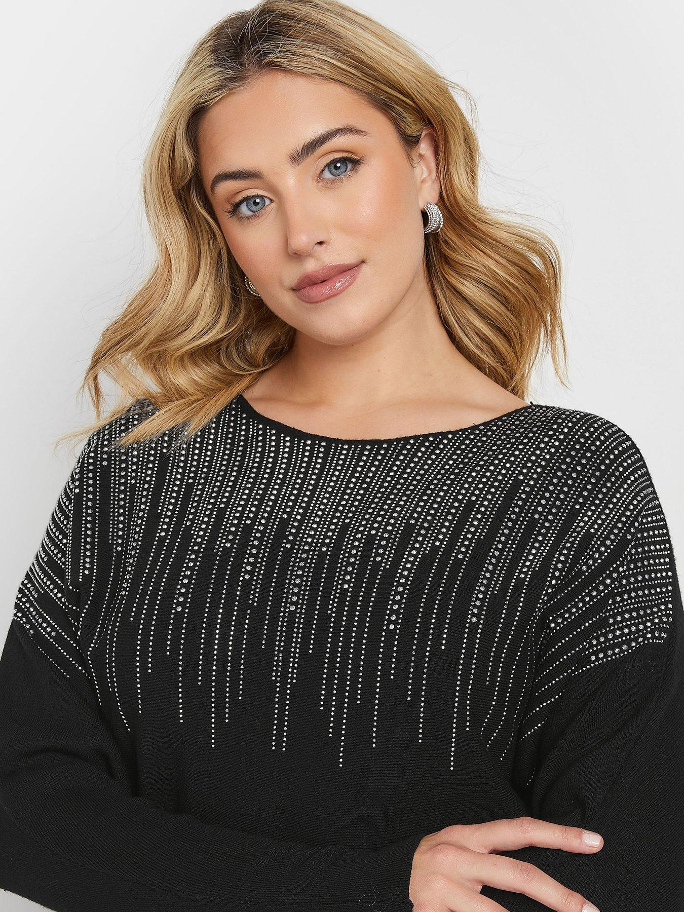 mco-stud-batwing-embellished-jumper-blackdetail