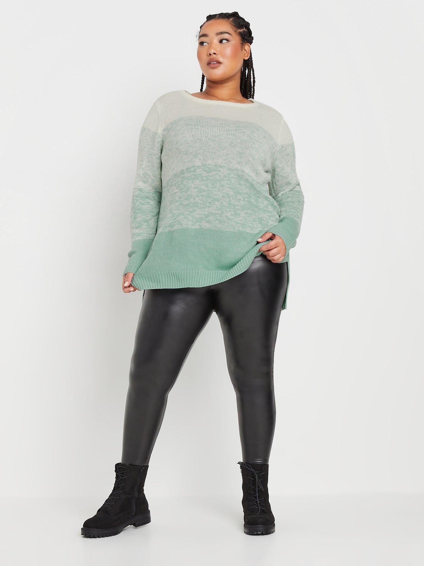 yours-curve-colourblock-4-panel-jumper-greenback