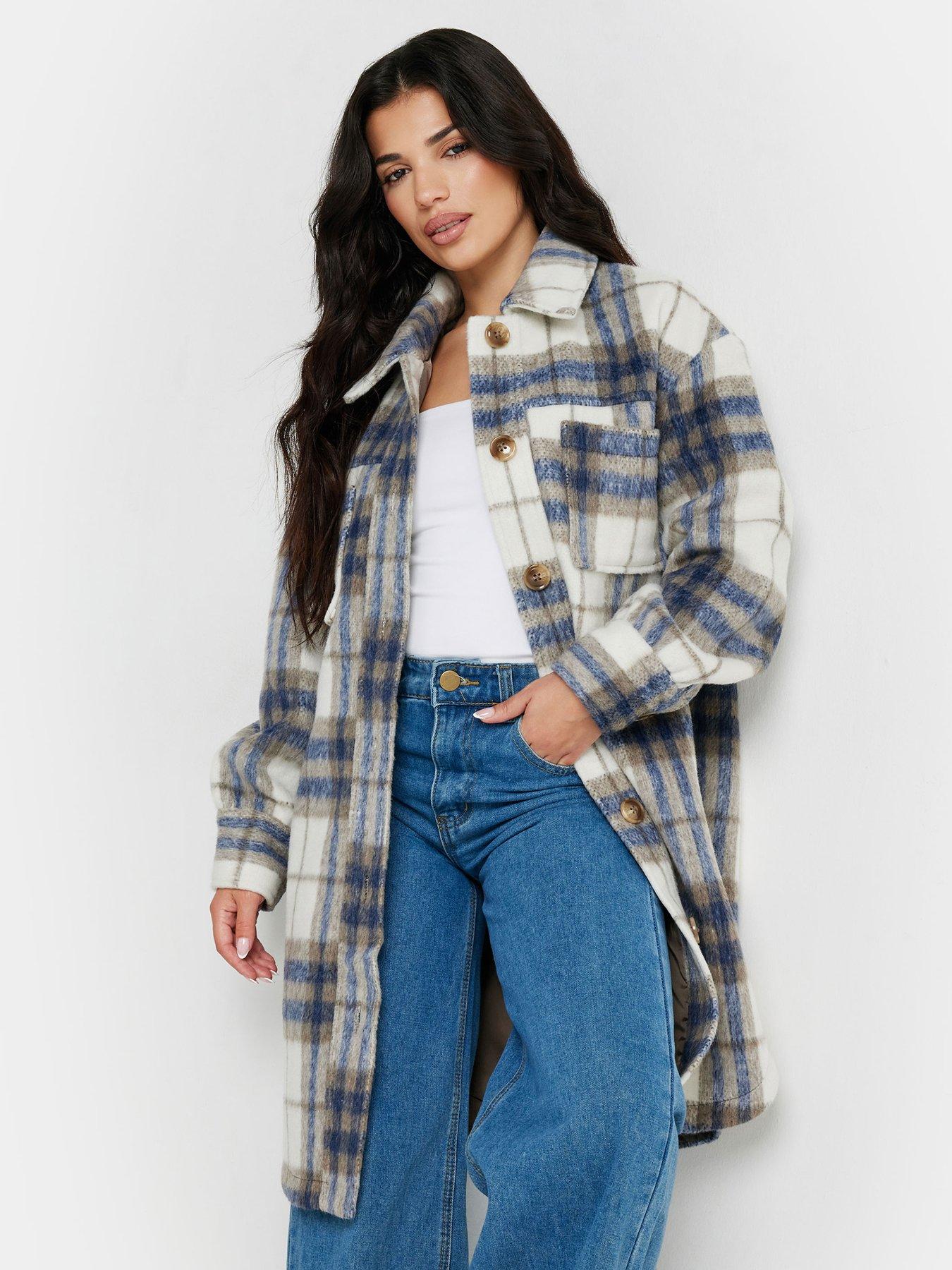 pixiegirl-petite-check-longline-shacket-blueoutfit