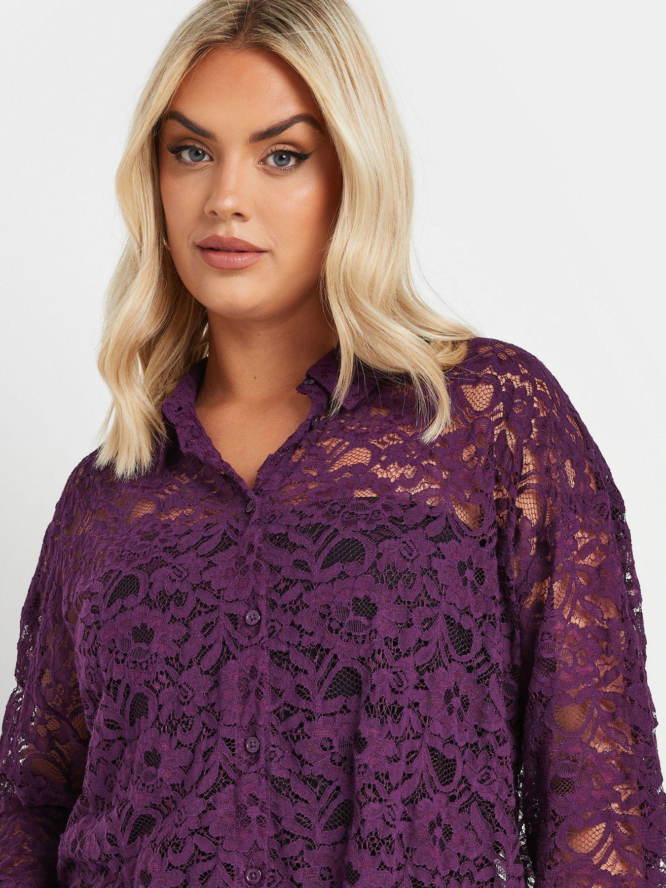 yours-curve-lace-shirtoutfit