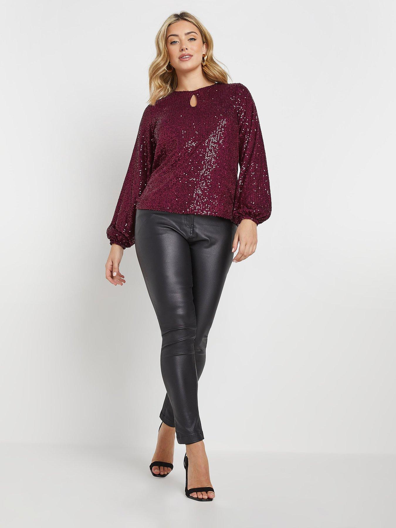 pixiegirl-keyhole-sequin-long-sleeve-topback