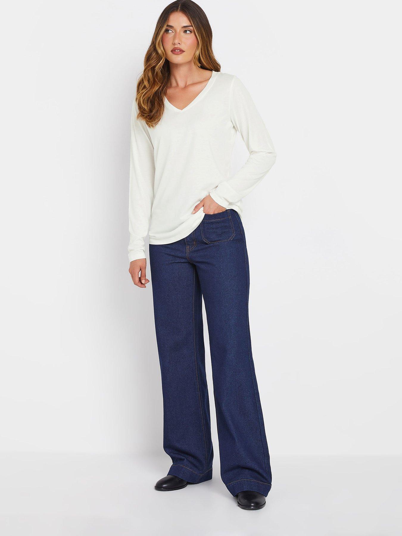 Image 3 of 4 of Long Tall Sally Tall 2 Pack Long Sleeve T-shirt - Multi