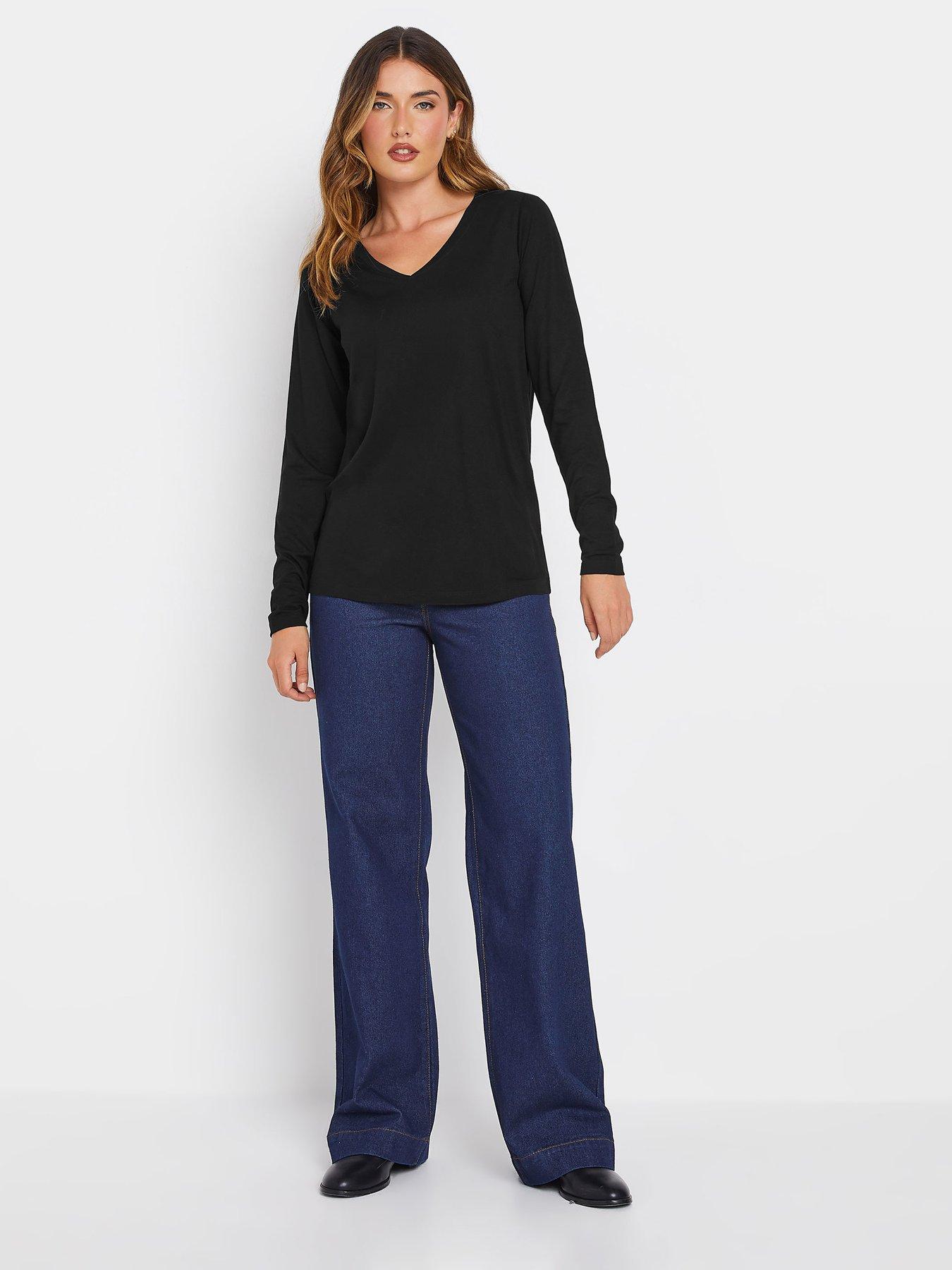 Image 4 of 4 of Long Tall Sally Tall 2 Pack Long Sleeve T-shirt - Multi