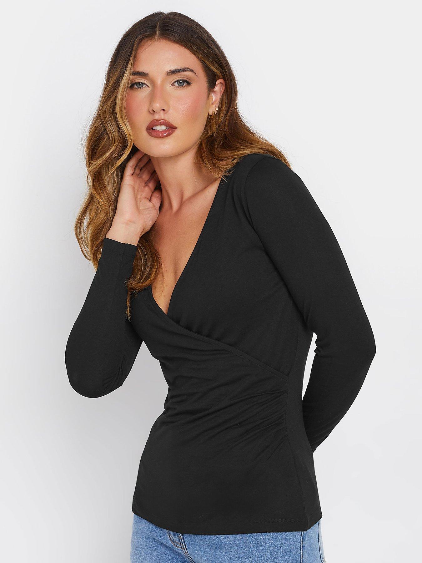 long-tall-sally-sleeve-wrap-top-blackoutfit