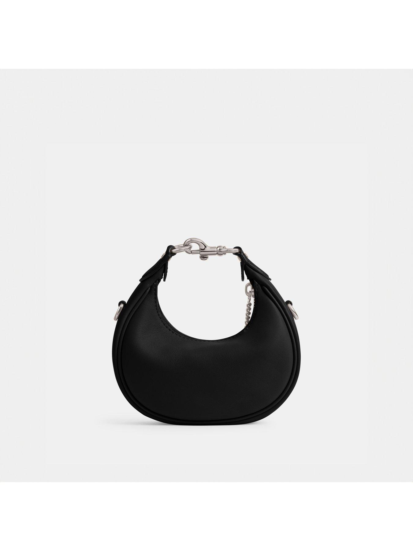 coach-jonie-leather-mini-crescent-bag-blackstillFront