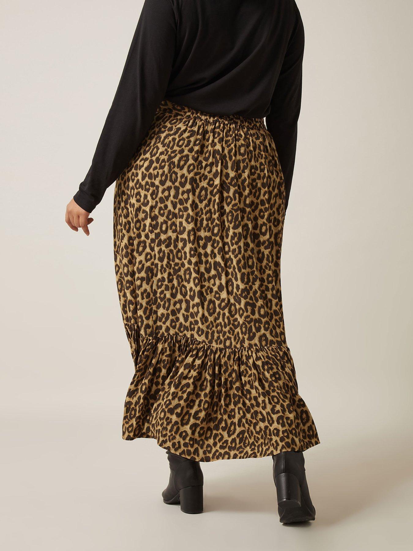 evans-animal-print-skirtstillFront