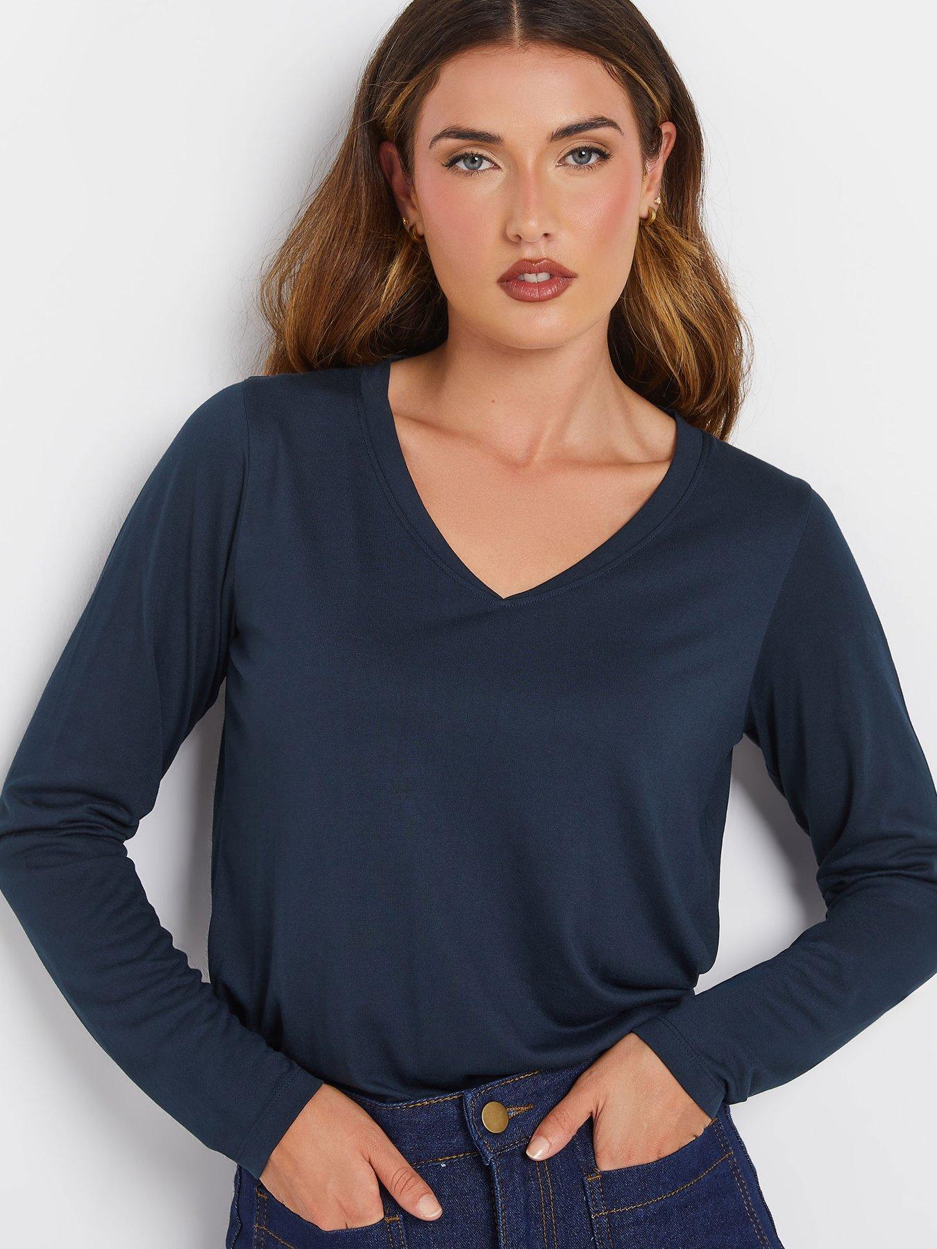 Image 4 of 4 of Long Tall Sally Sleeve T-Shirt - Blue