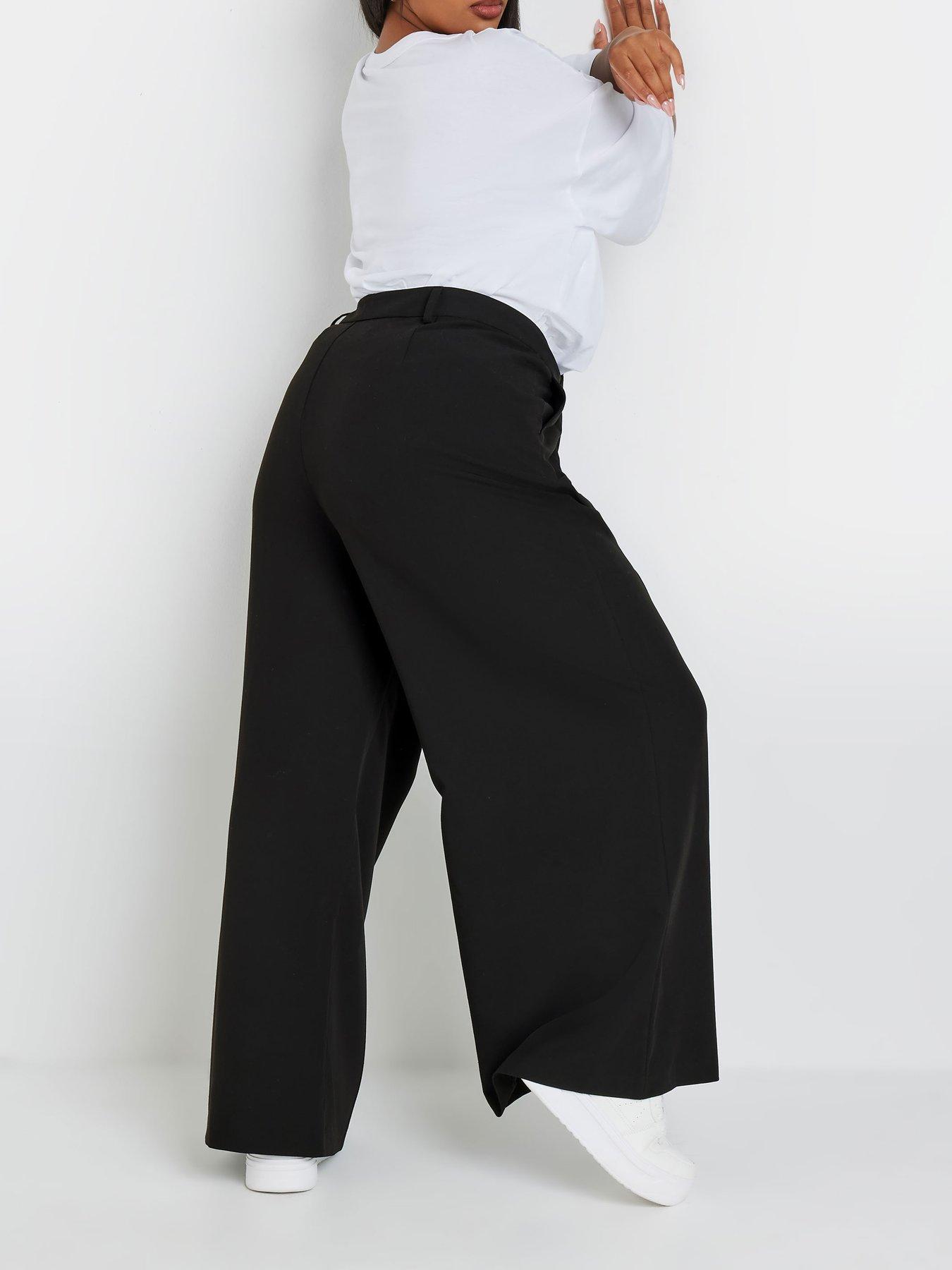 yours-curve-dad-trouser-blackstillFront