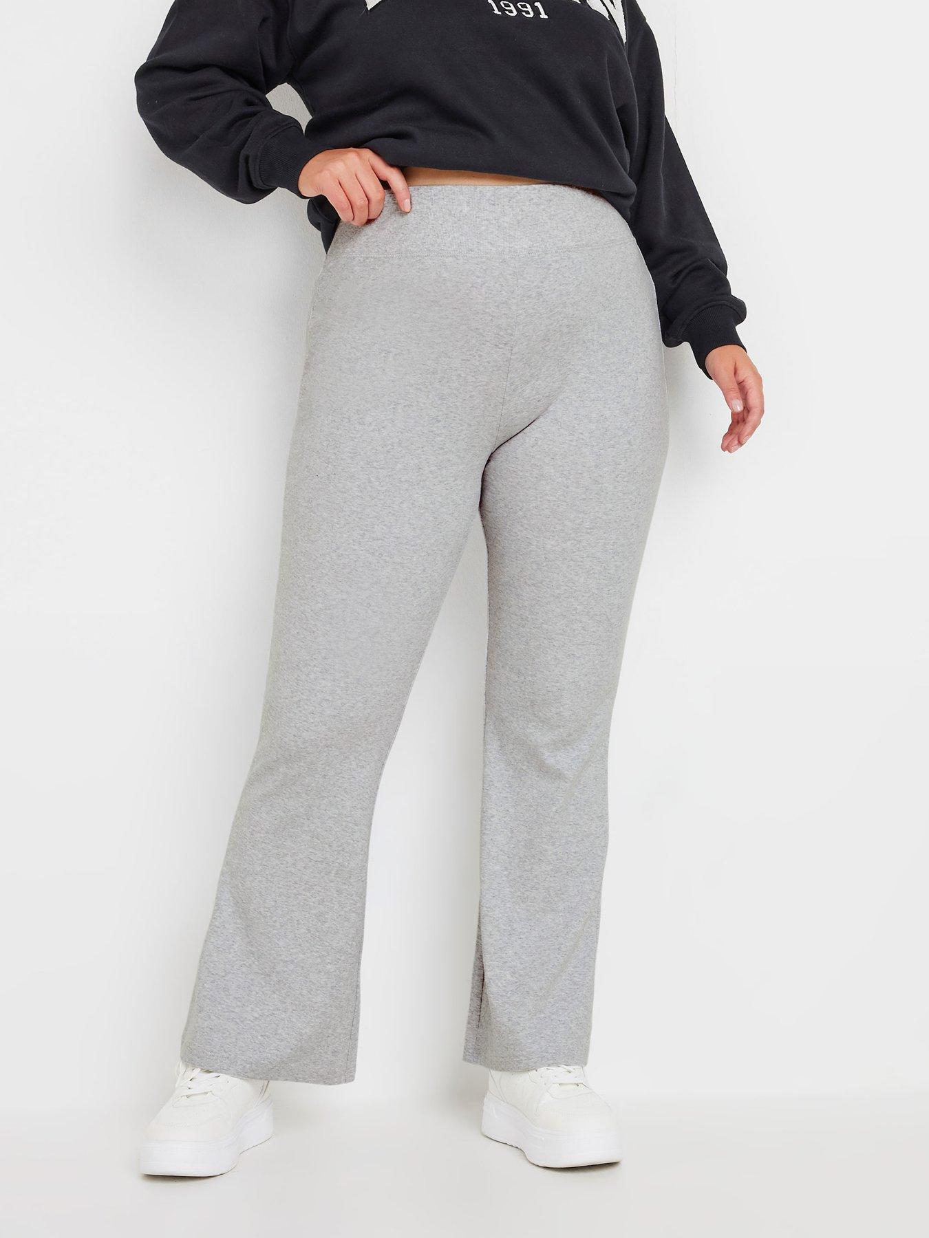 yours-curve-flare-yoga-pants-grey