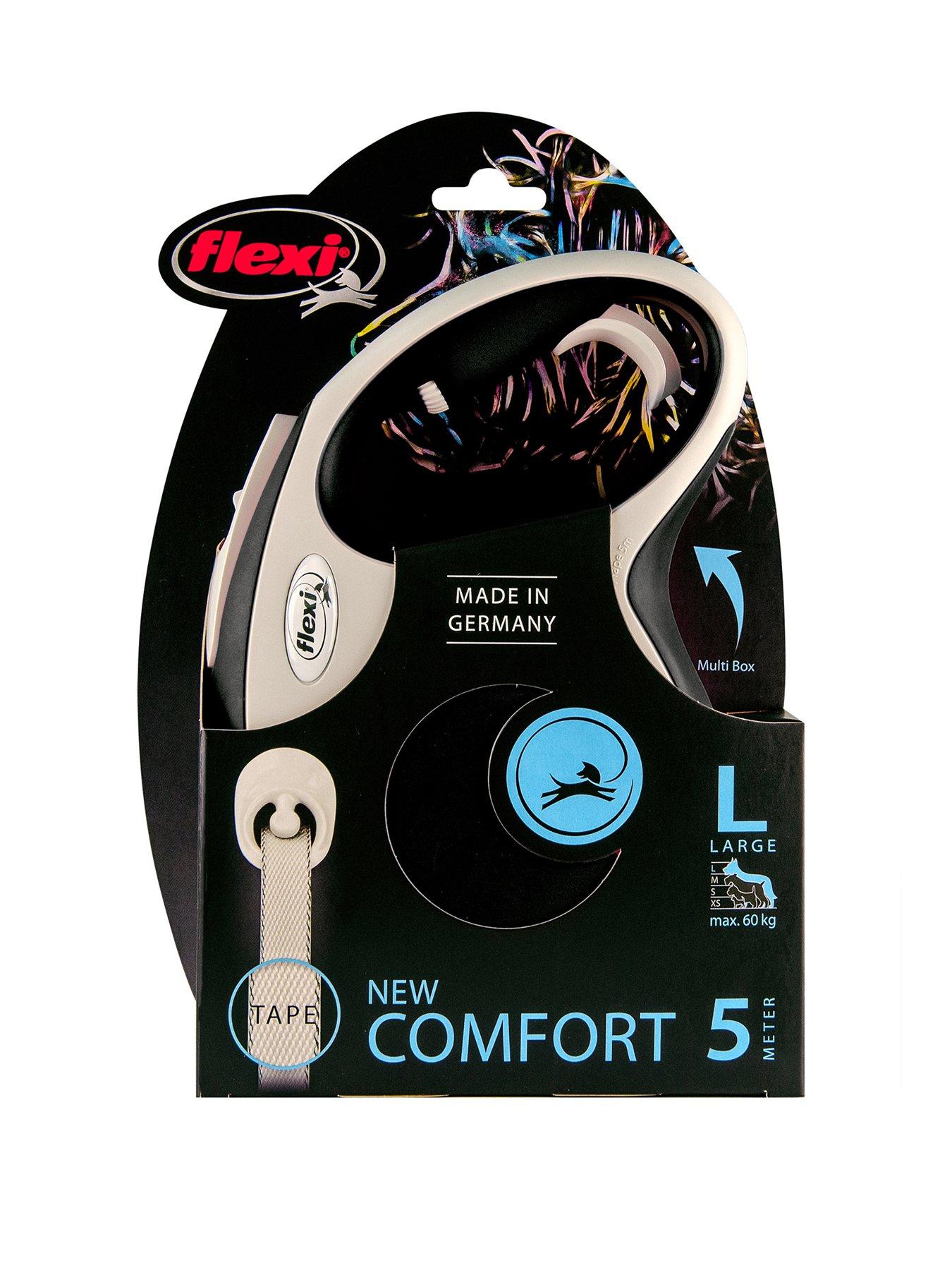 Image of Flexi New Comfort Black Large 5m Tape