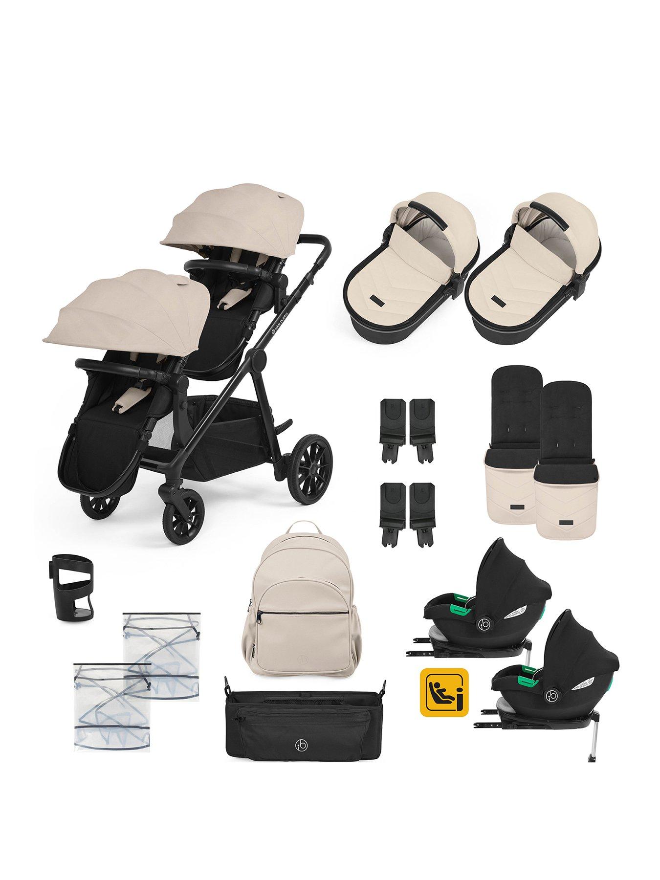 ickle-bubba-virgo-all-in-one-i-size-travel-system-with-isofix-base-twin-package-black-stone-tan