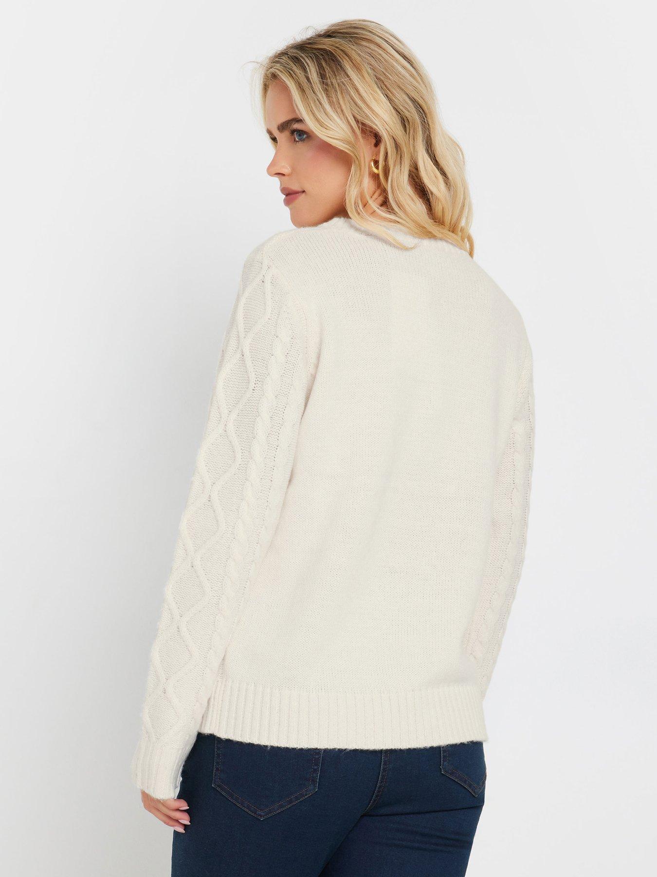 mco-petite-diamond-cable-knit-jumperstillFront