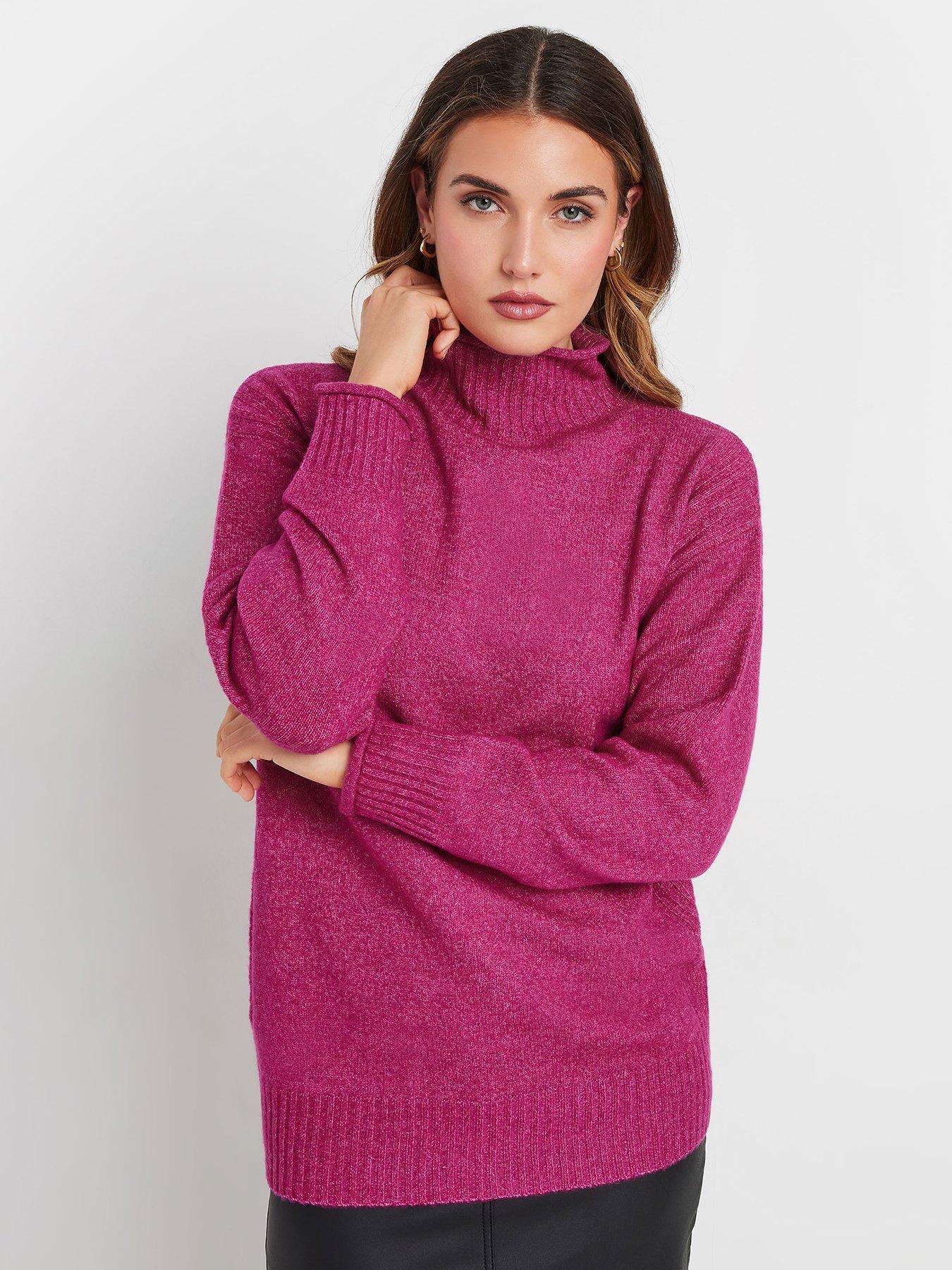 long-tall-sally-funnel-neck-jumper-pink