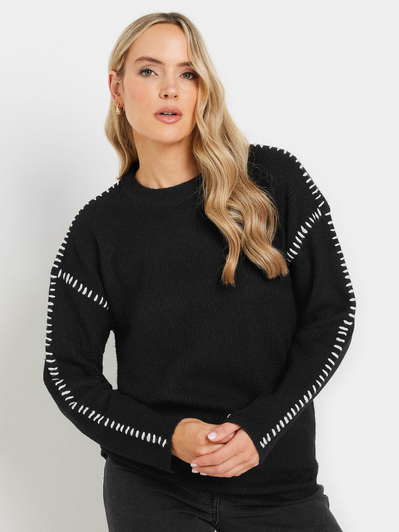 long-tall-sally-blanket-jumper-black