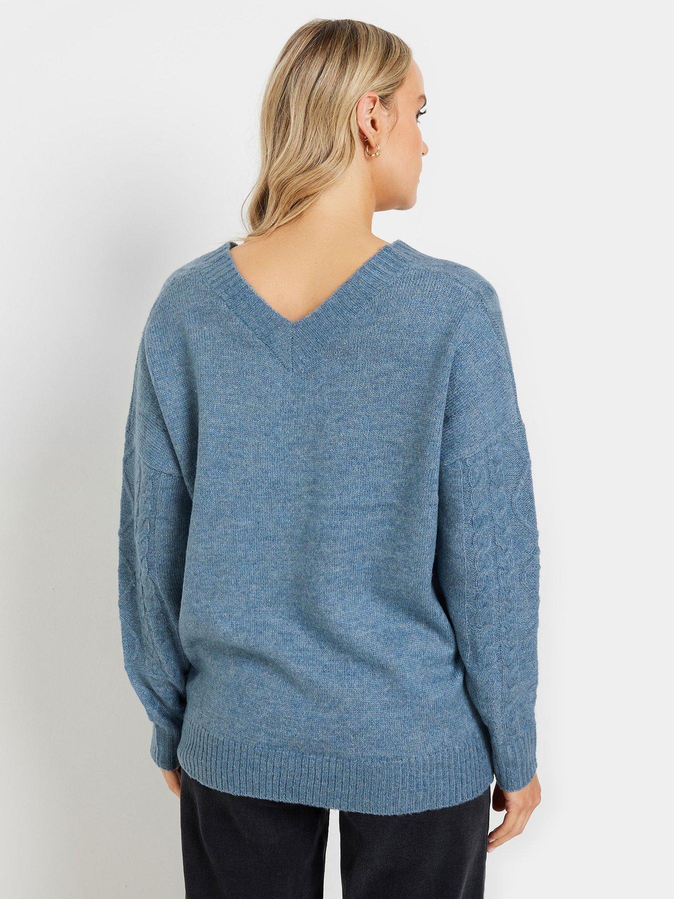 long-tall-sally-tall-v-front-jumper-bluestillFront