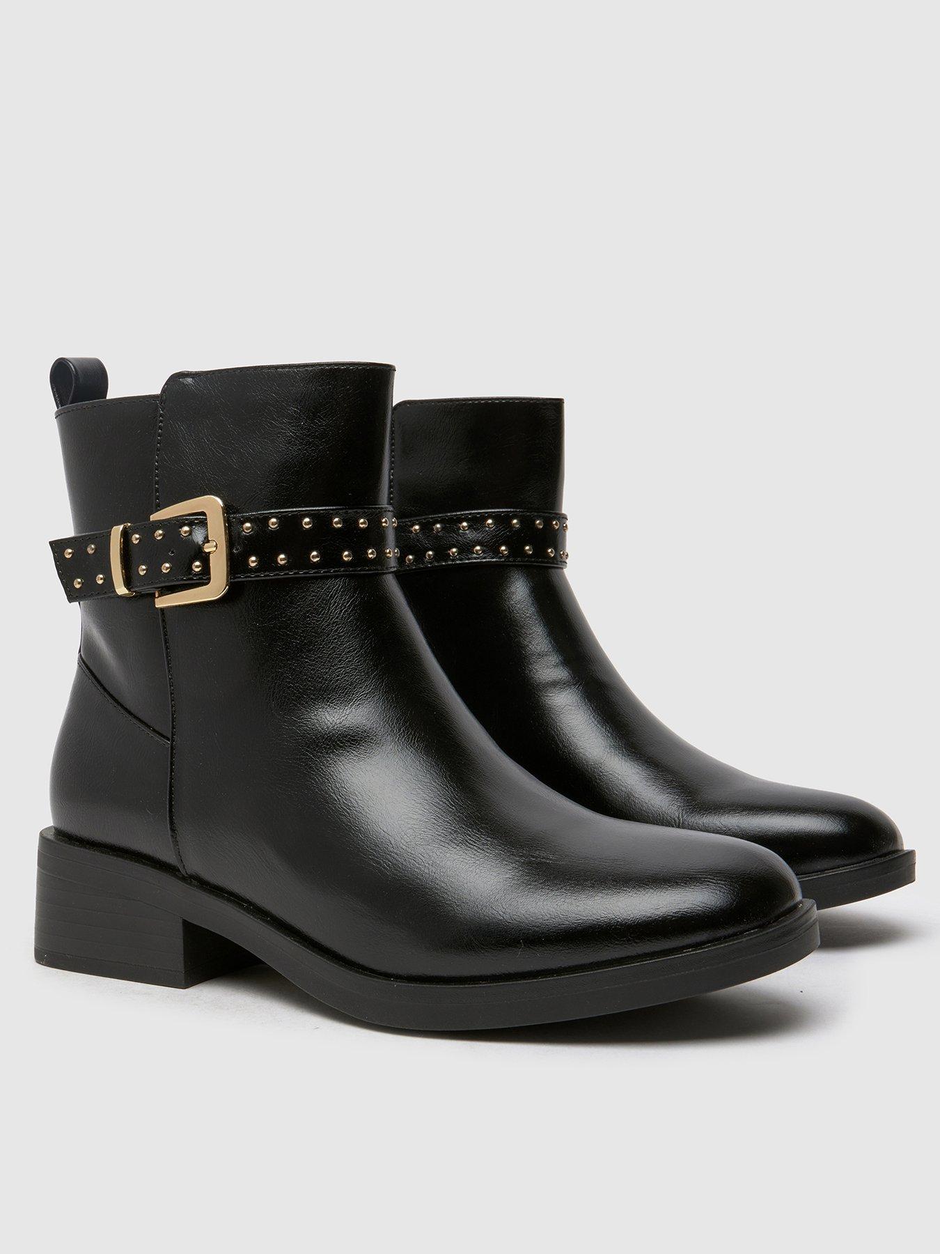 schuh-wide-fit-billie-hardwear-ankle-boots-blackstillFront