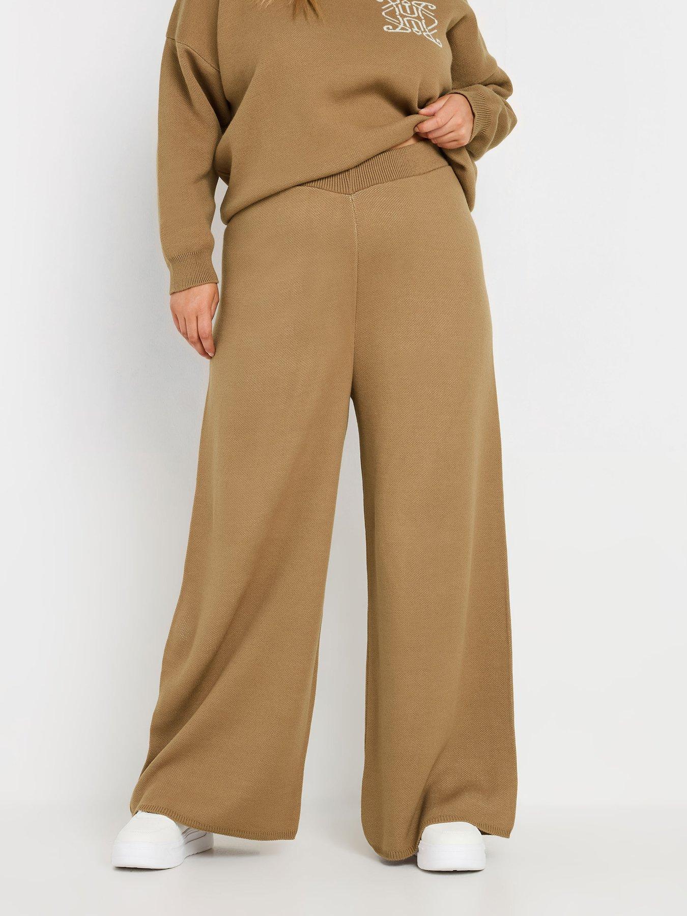 yours-curve-knitted-wide-leg-trouser