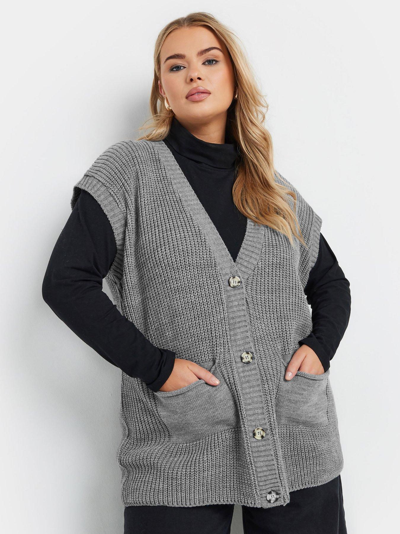 yours-curve-fisherman-knit-cardigan