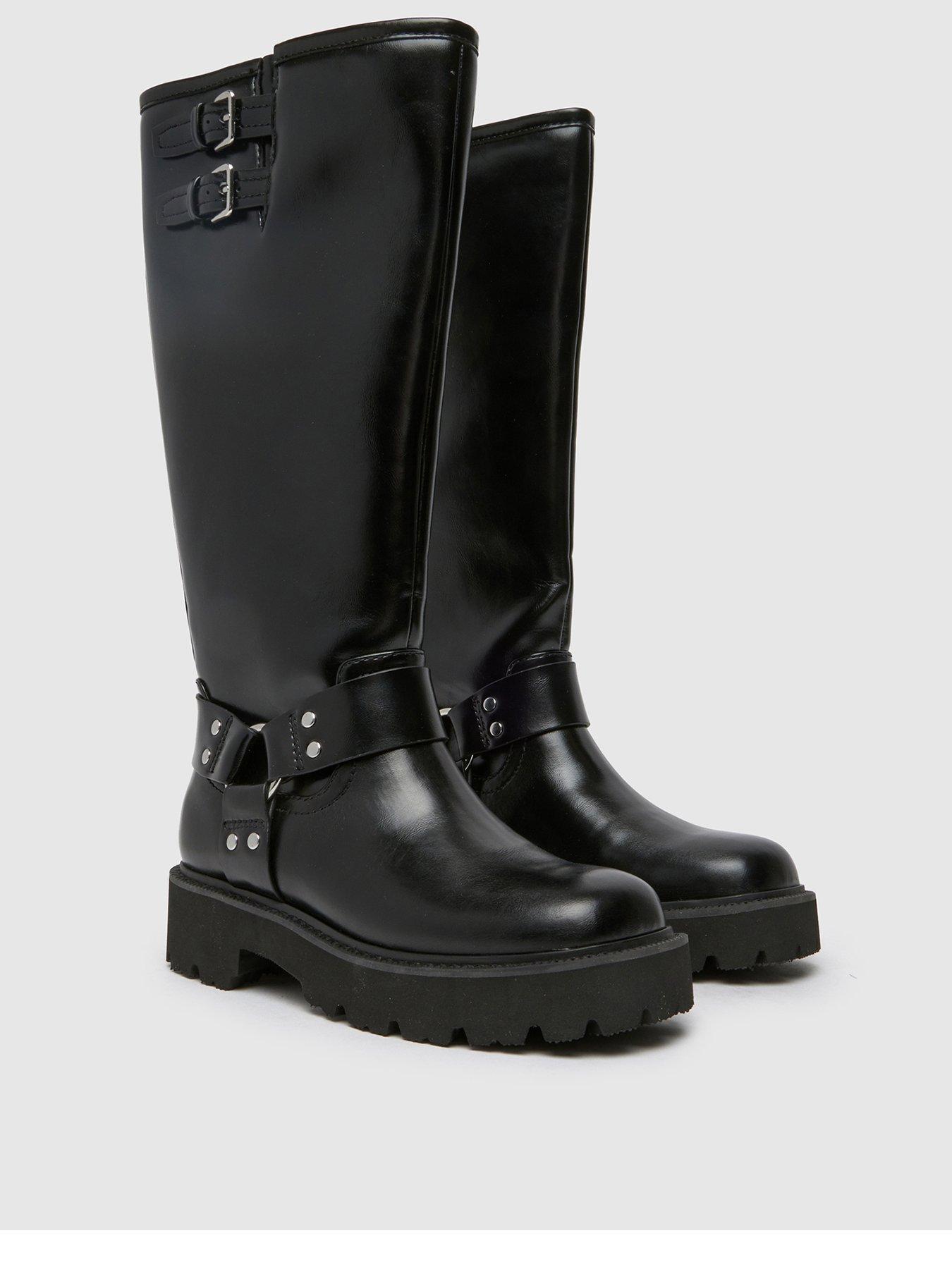 schuh-dayton-knee-high-biker-boot-blackstillFront