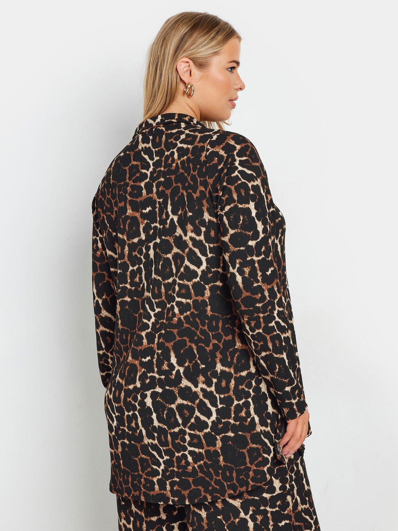 yours-curve-leopard-shirt-brownstillFront