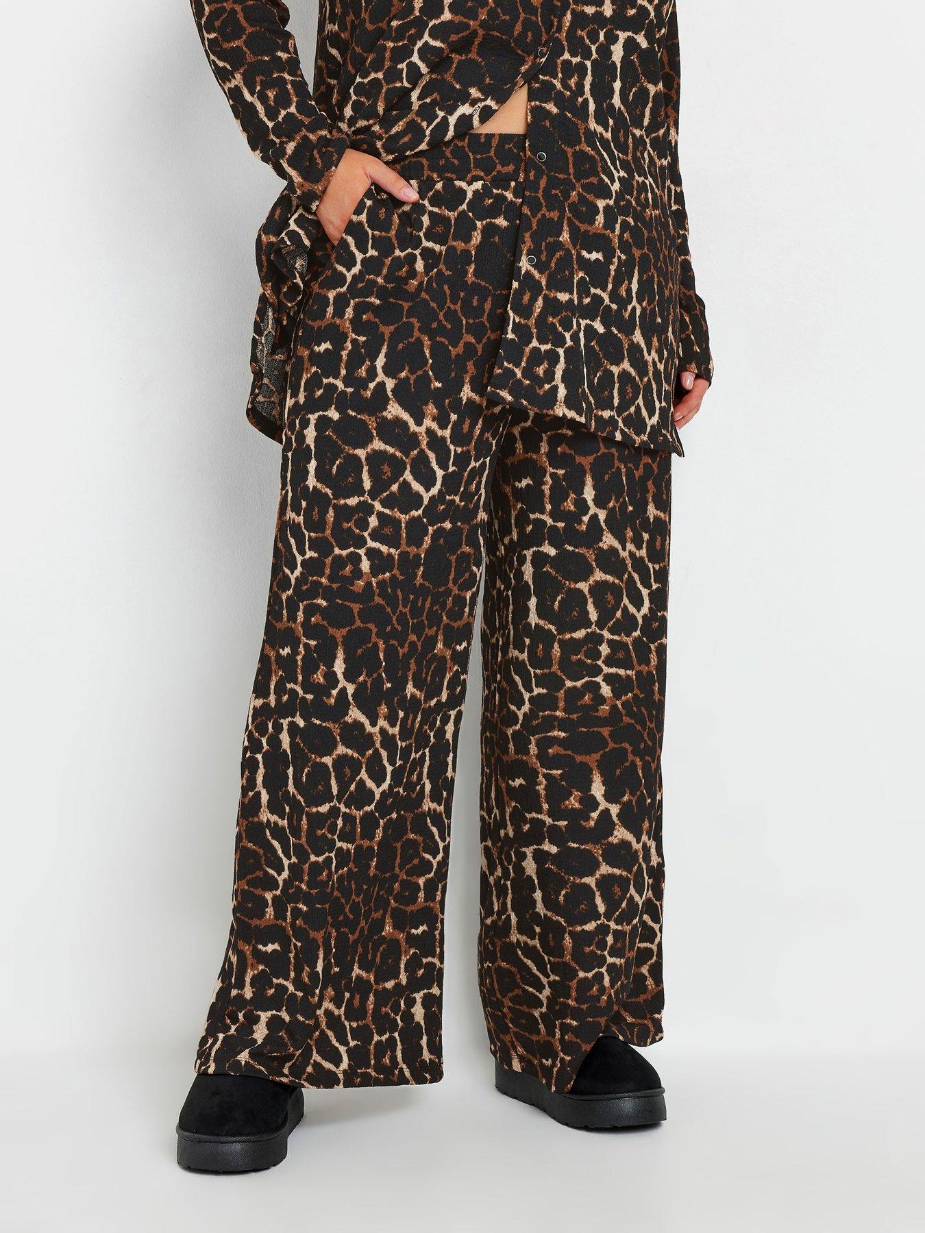 yours-curve-leopard-print-trousers