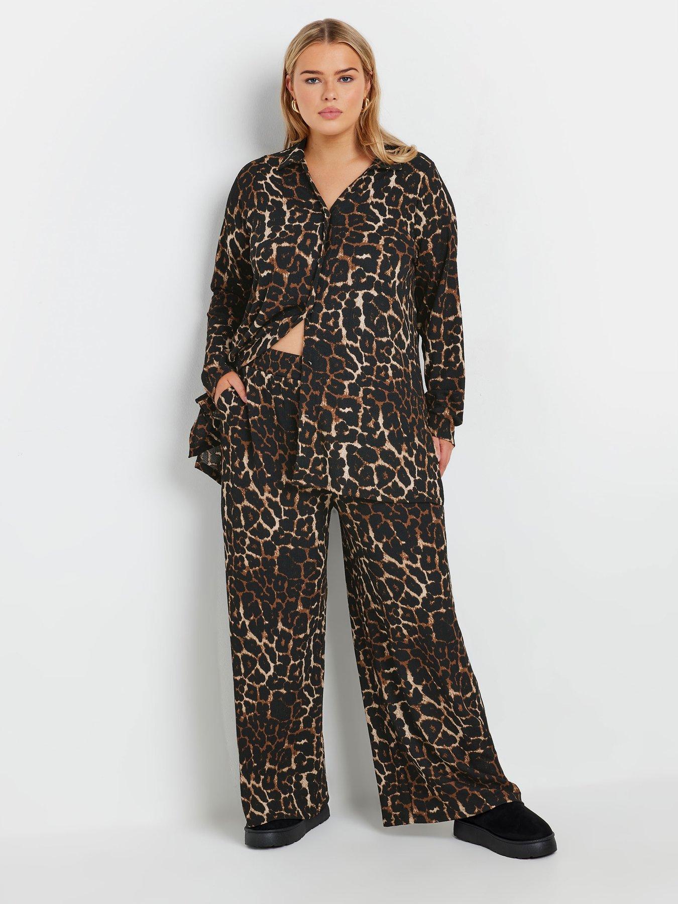 yours-curve-leopard-print-trousersback