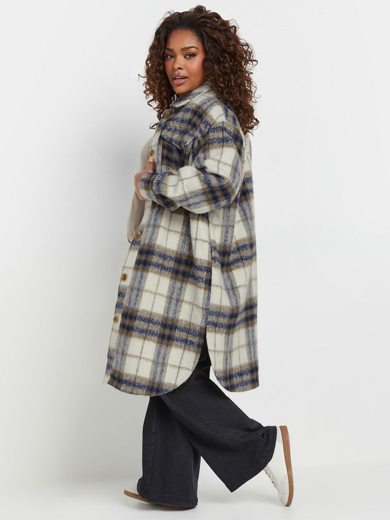 yours-curve-longline-check-shacket-blueback