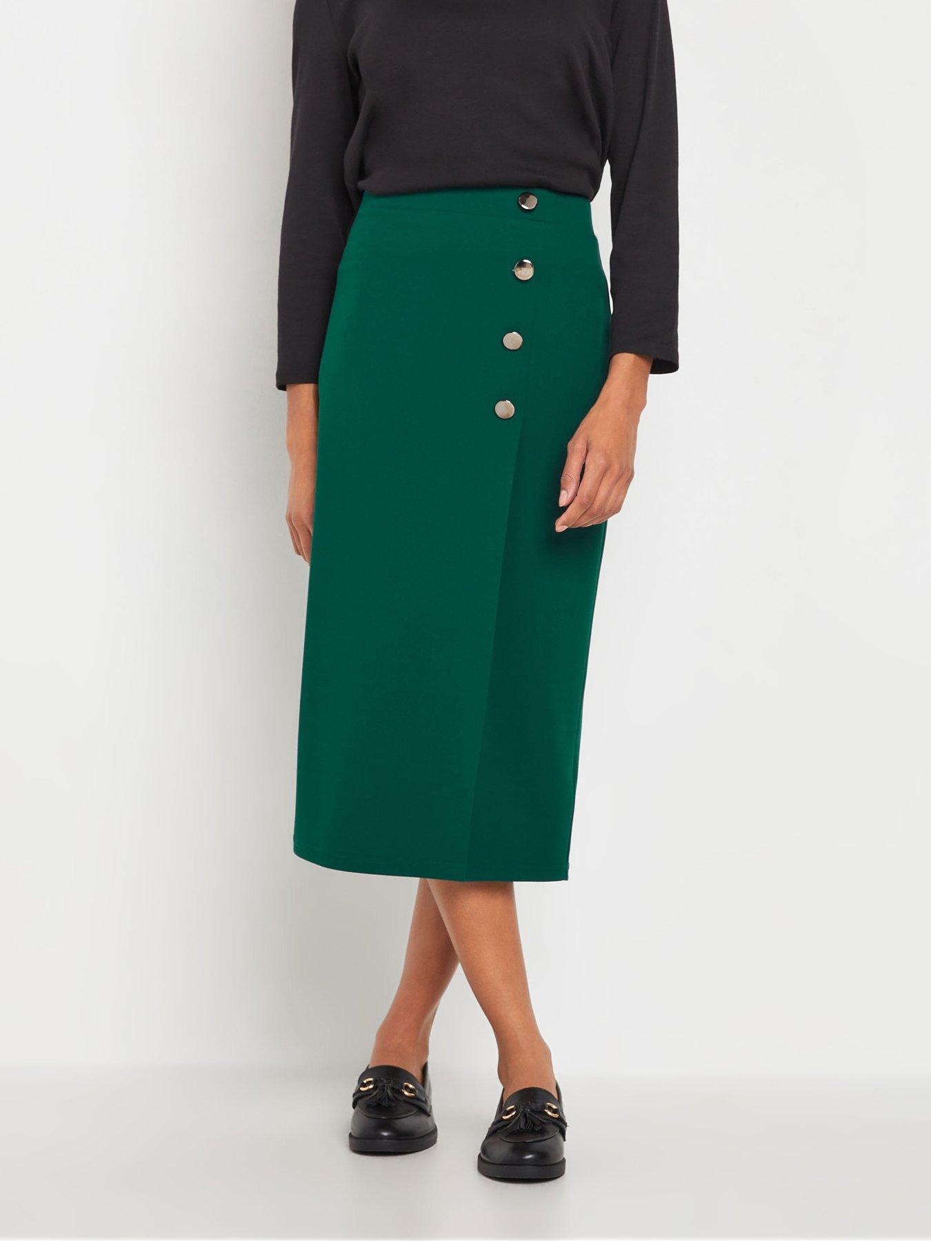 mco-button-detail-midi-skirt